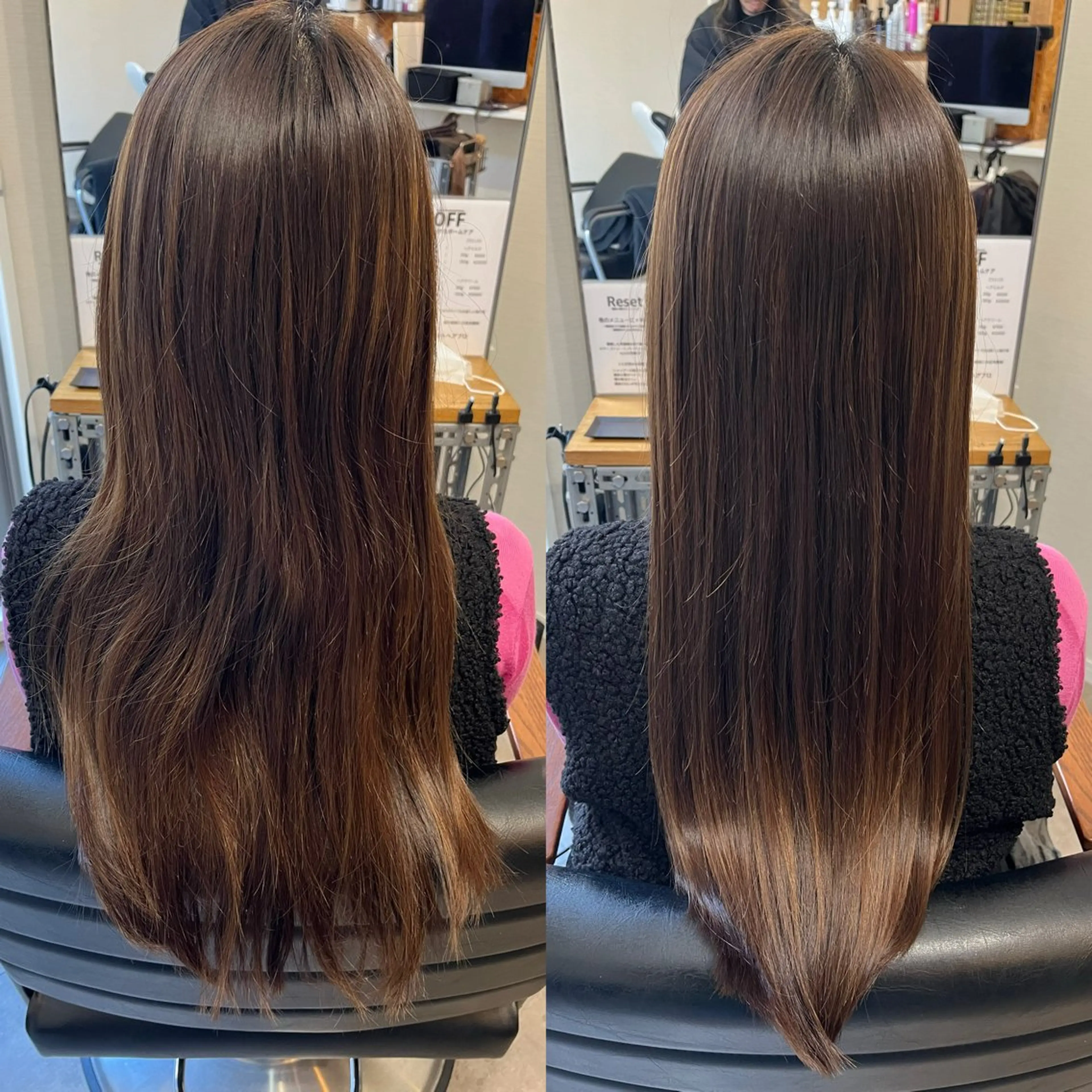 ロング カット トリートメント OFF YUYAのヘアスタイル