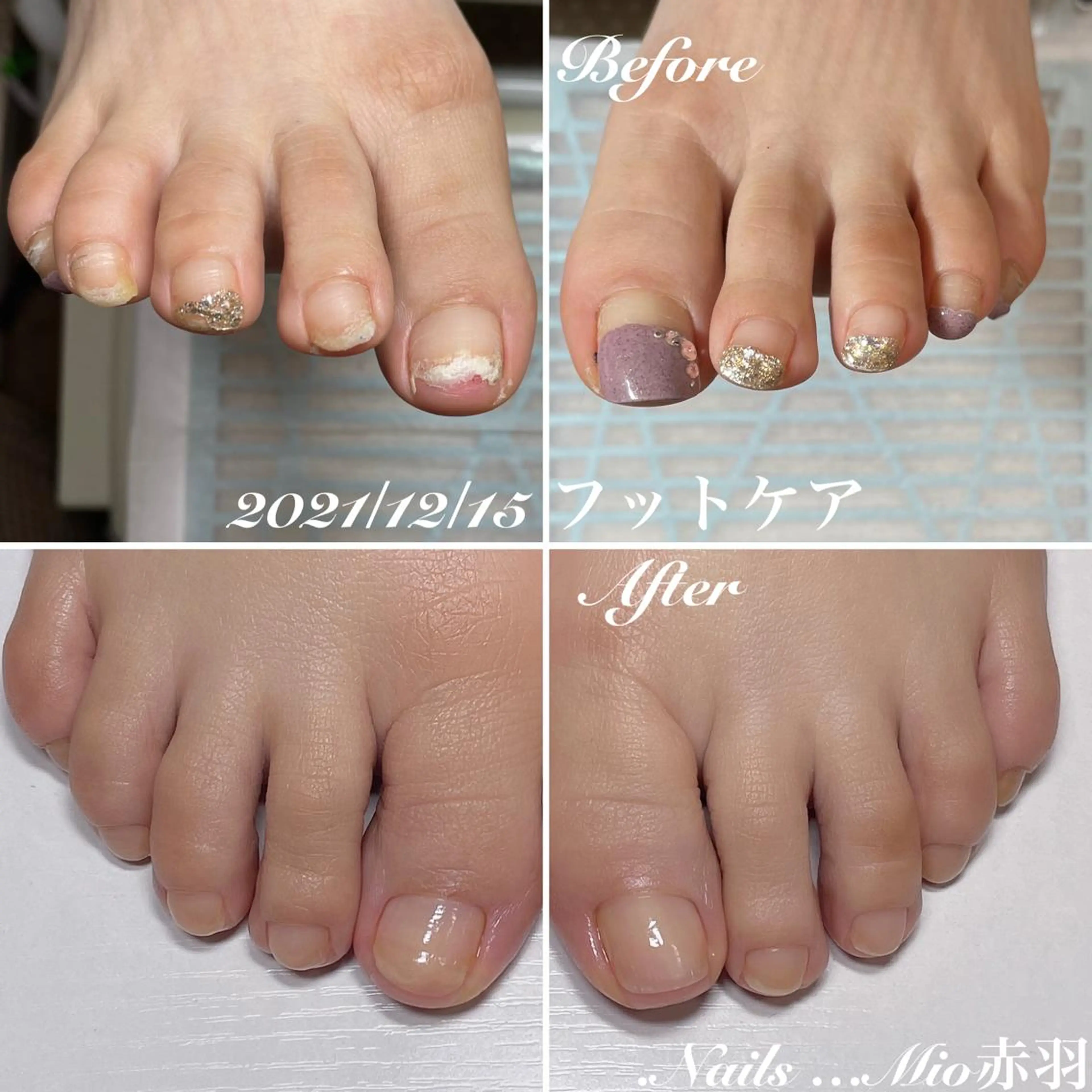 ネイル 赤色 .Nails Mio 赤羽西ネイルサロンのネイルデザイン