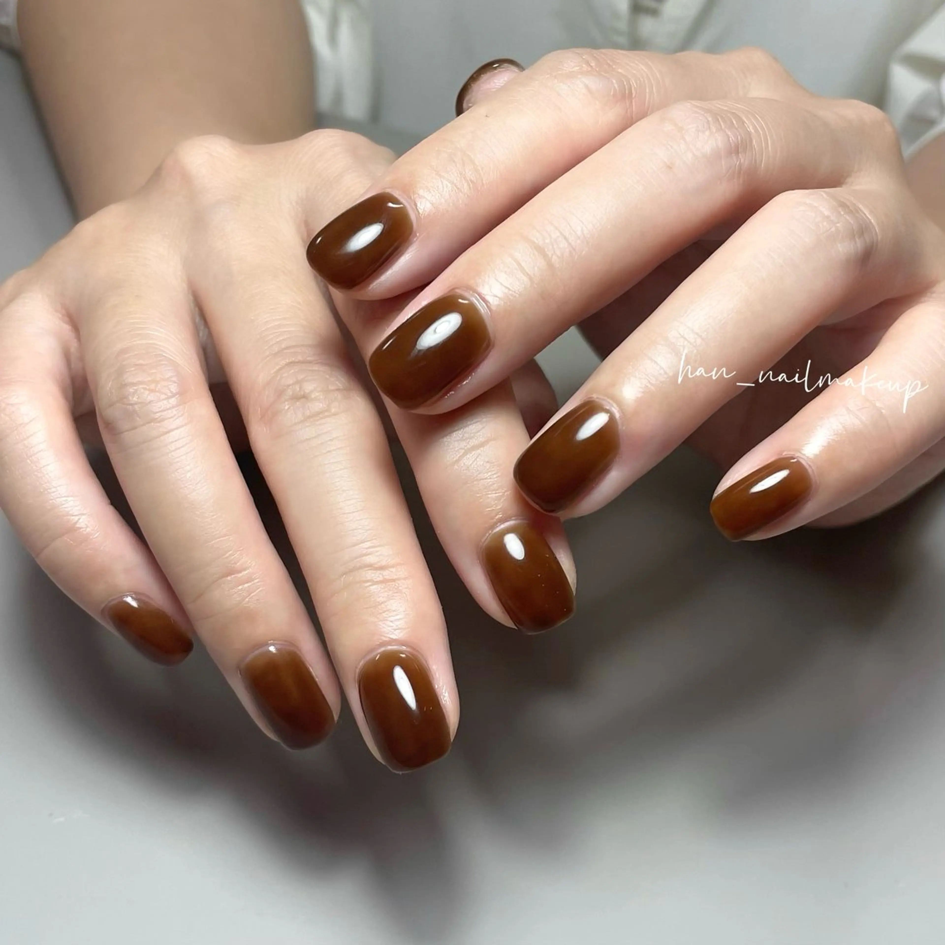 【オフ込】ワンカラー、カラー／ラメグラデーション（2色まで)新規のみ☆の写真