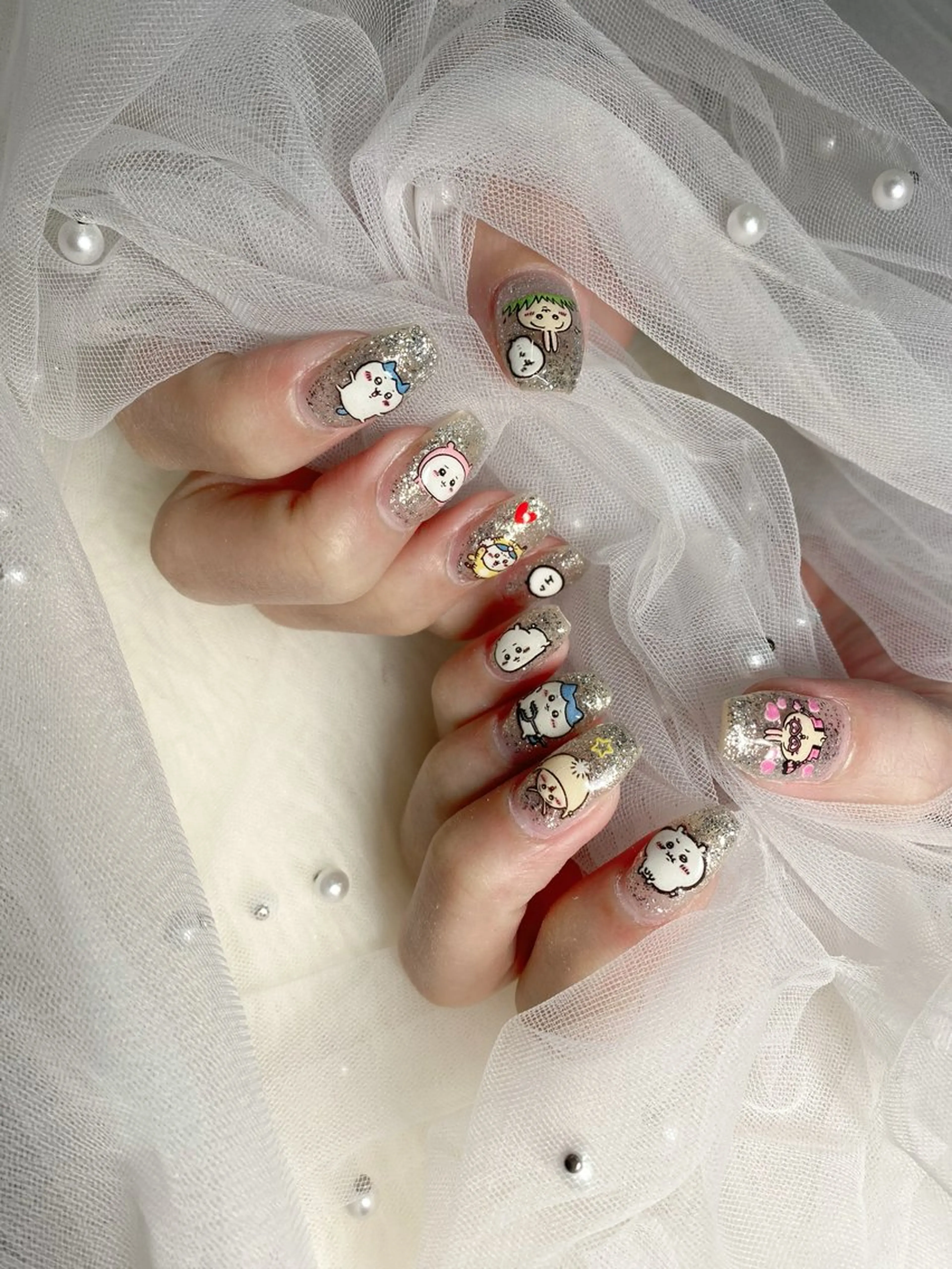 ネイル KOKOA💟キラキ ラネイル✨難波すぐのネイルデザイン