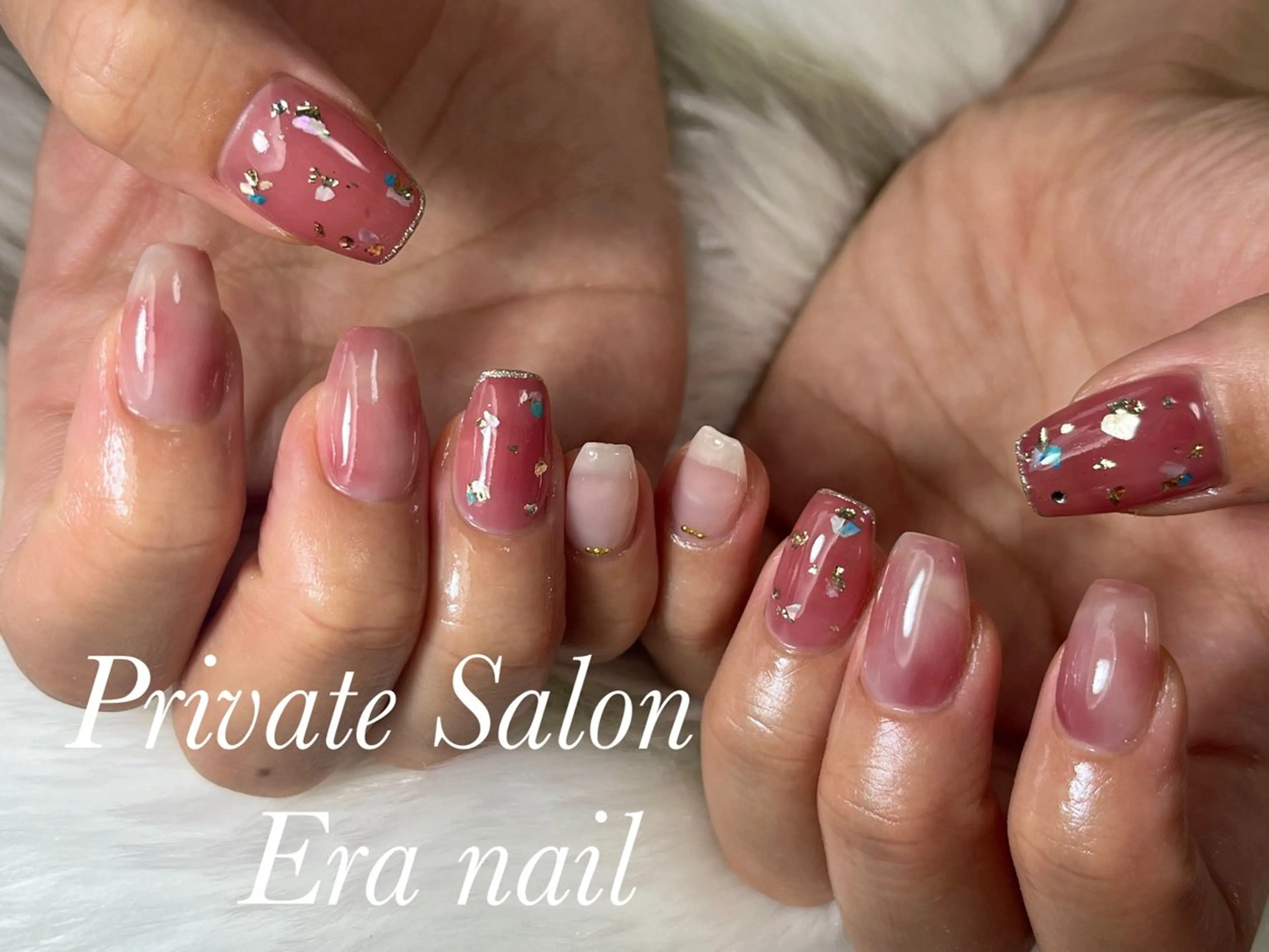 ネイル ニュアンスネイル Era nailのネイルデザイン