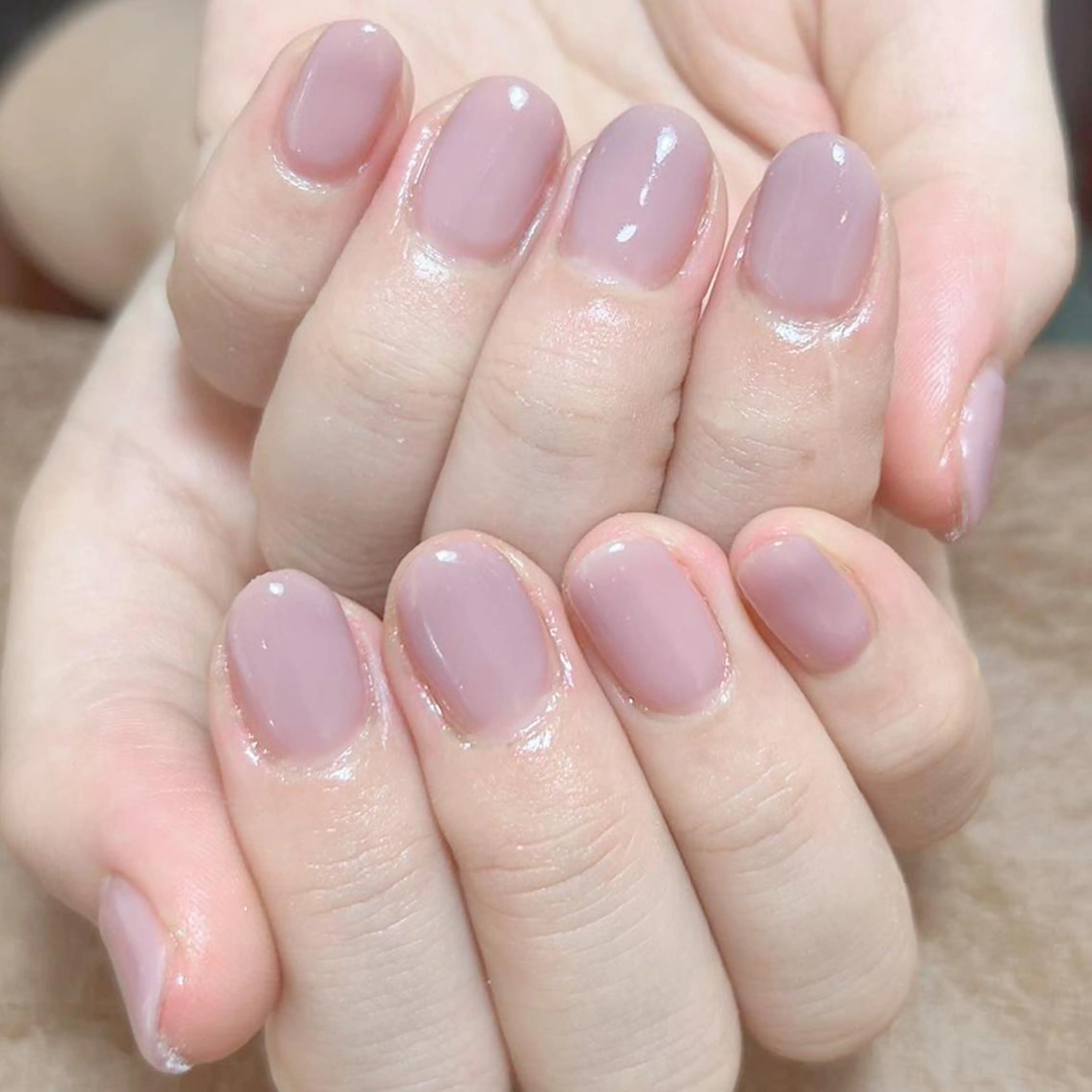 ネイル ワンカラーネイル Mio ⛱のネイルデザイン