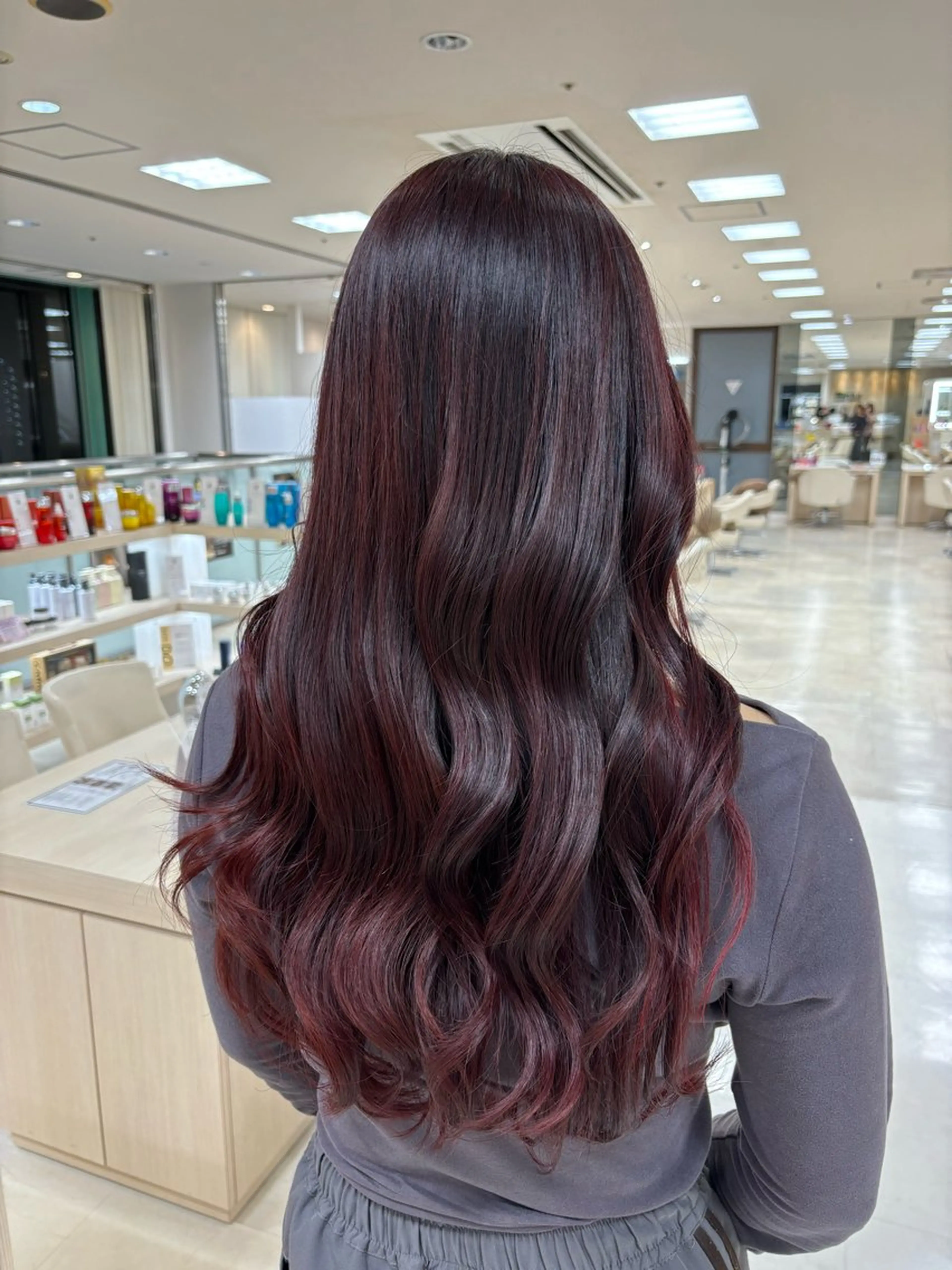 カラー 🎀暖色カラー/透明 感カラー/ひな🎀のヘアスタイル