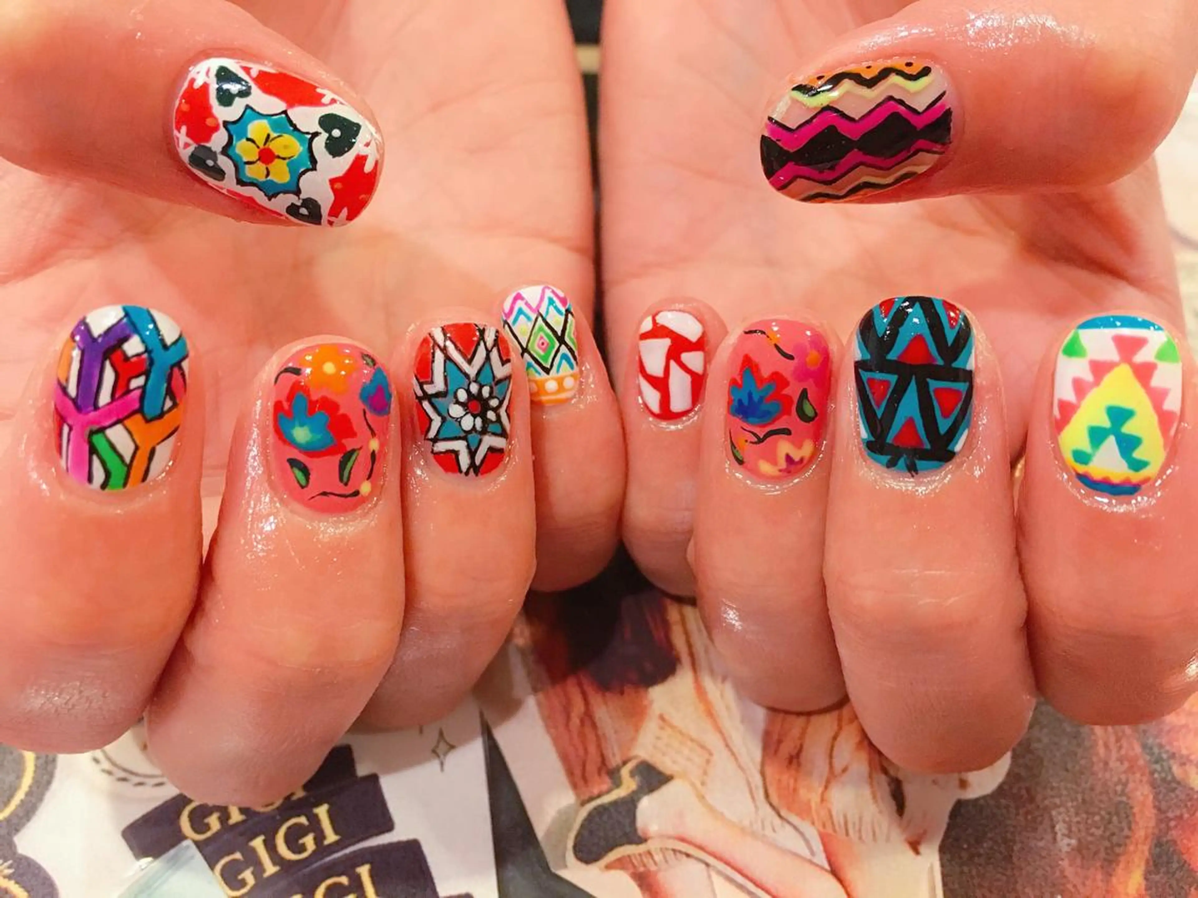 ネイル にしぐち はるかのネイルデザイン