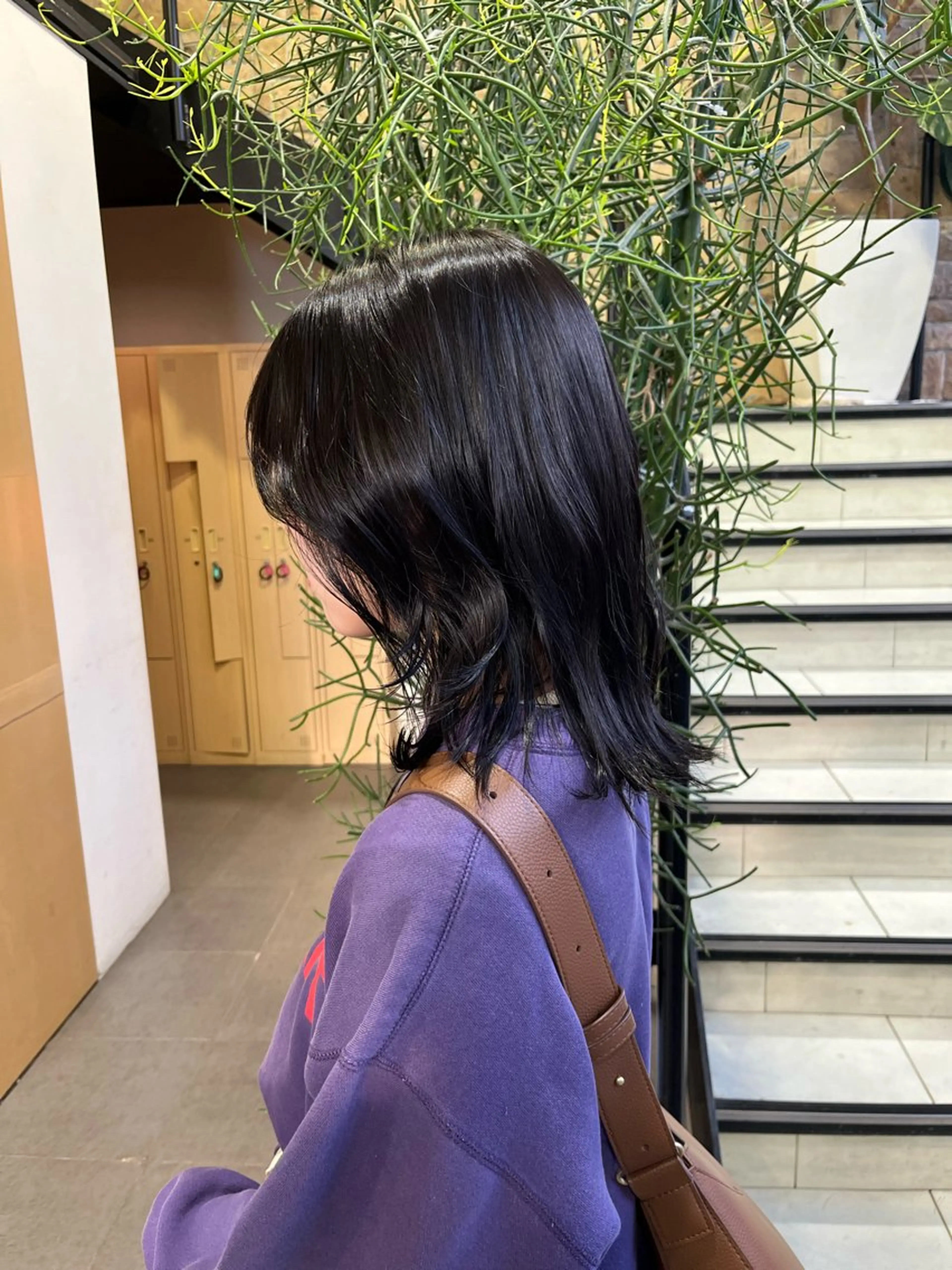 ミディアム カラー ヘアカラー トリートメント ヘアセット･ネイル 🎀あんりん🎀のヘアスタイル