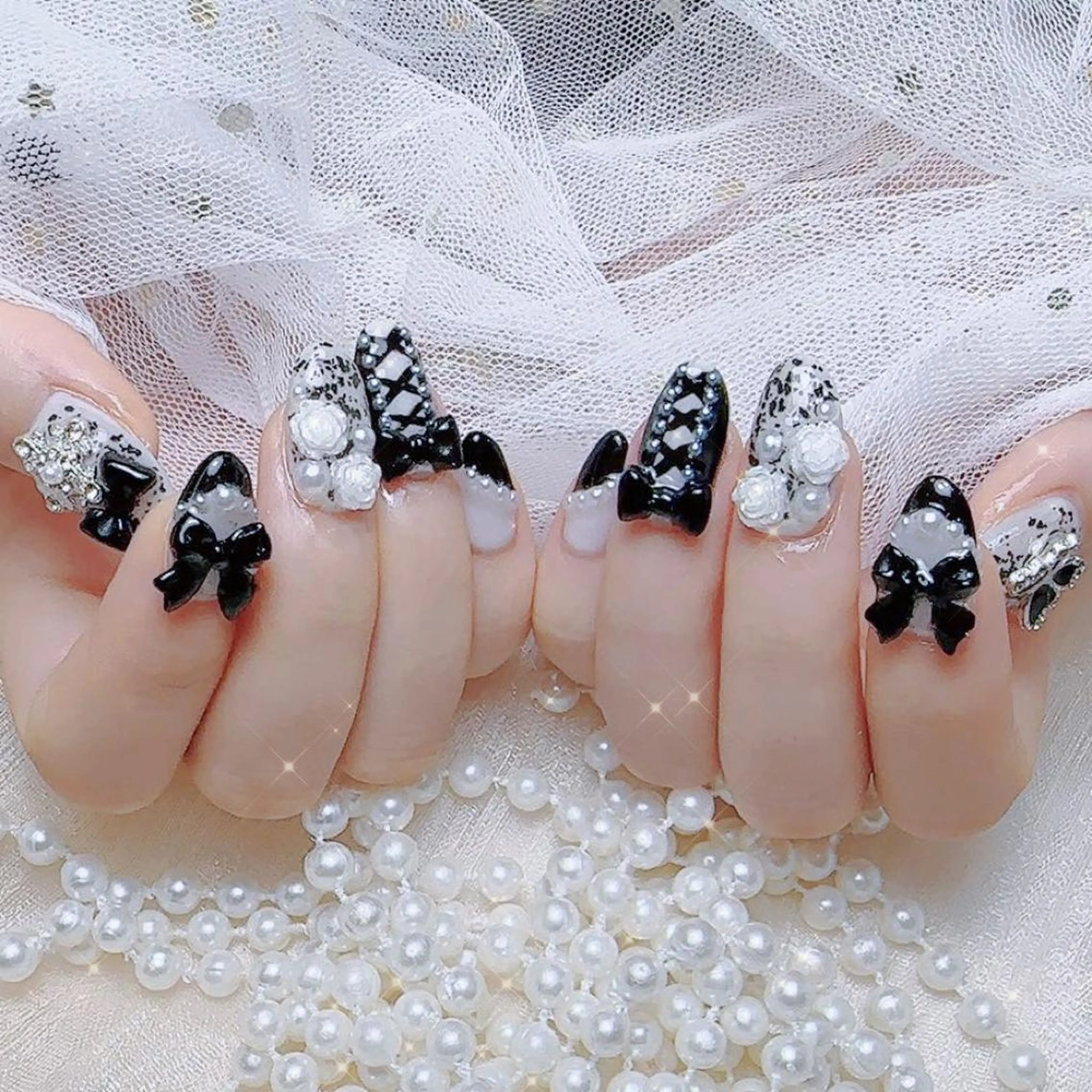 ネイル 🦋チップ長さだし 専門店🦋のネイルデザイン