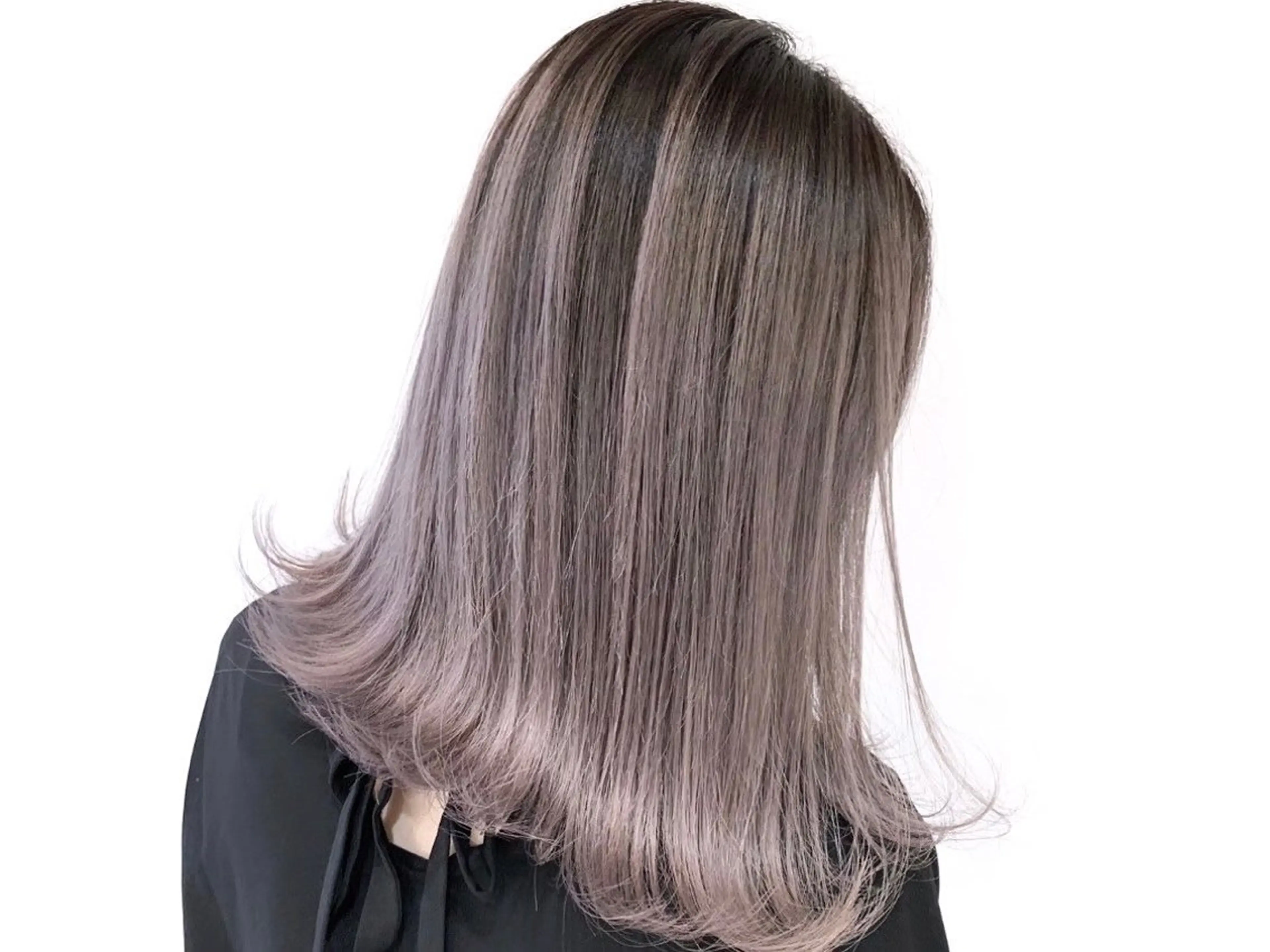 セミロング カラー ヘアカラー 🫧艶カラー/ ハイトーン✨/矢澤のヘアスタイル