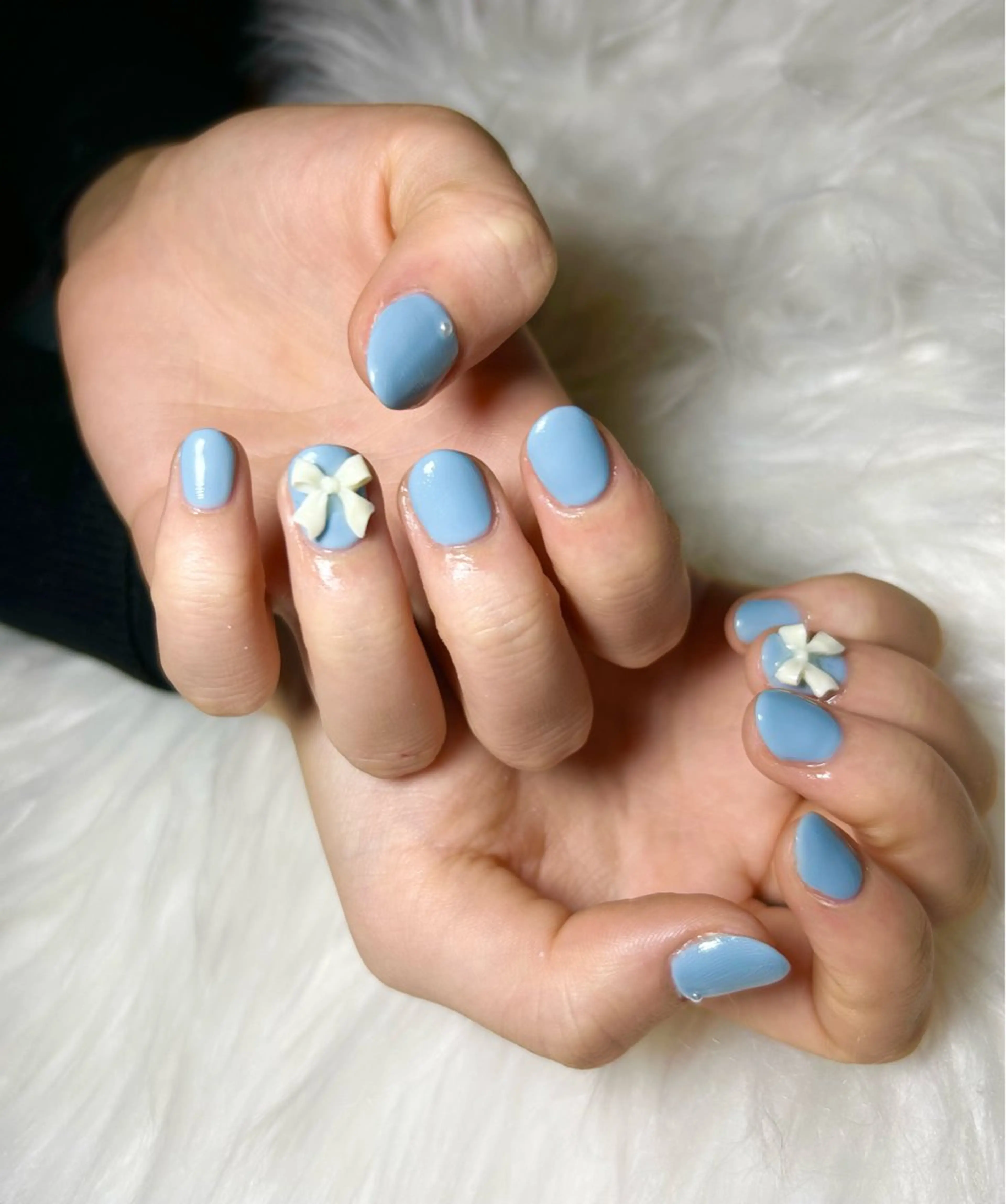 ネイル ワンカラーネイル Melia　by attrait所属・Melia by attrait🌿杏のネイルデザイン