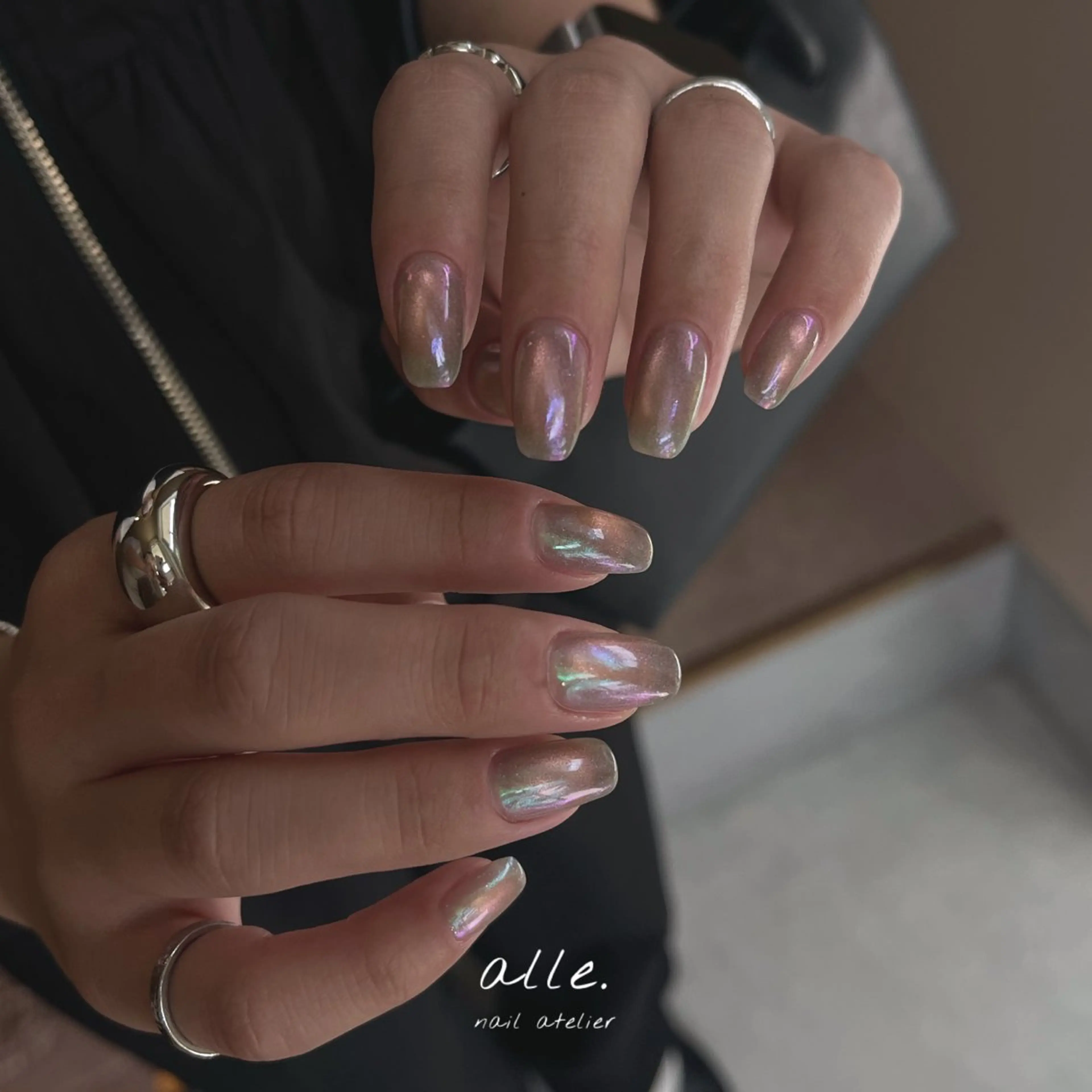 ネイル ハンドネイル atelier alle.のネイルデザイン