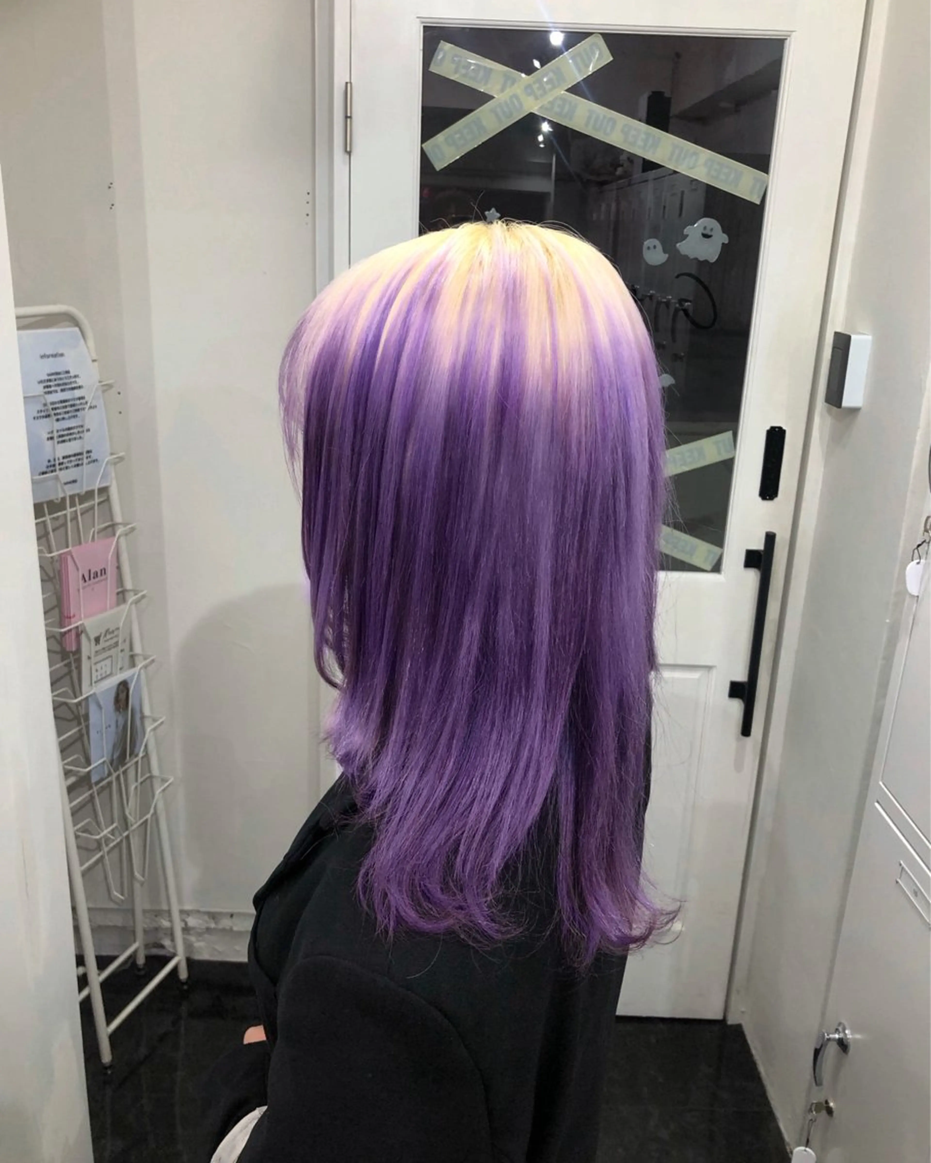 ロング カラー ヘアカラー トリートメント 🥣ミコト/ウルフ ハイトーン特化🥣のヘアスタイル