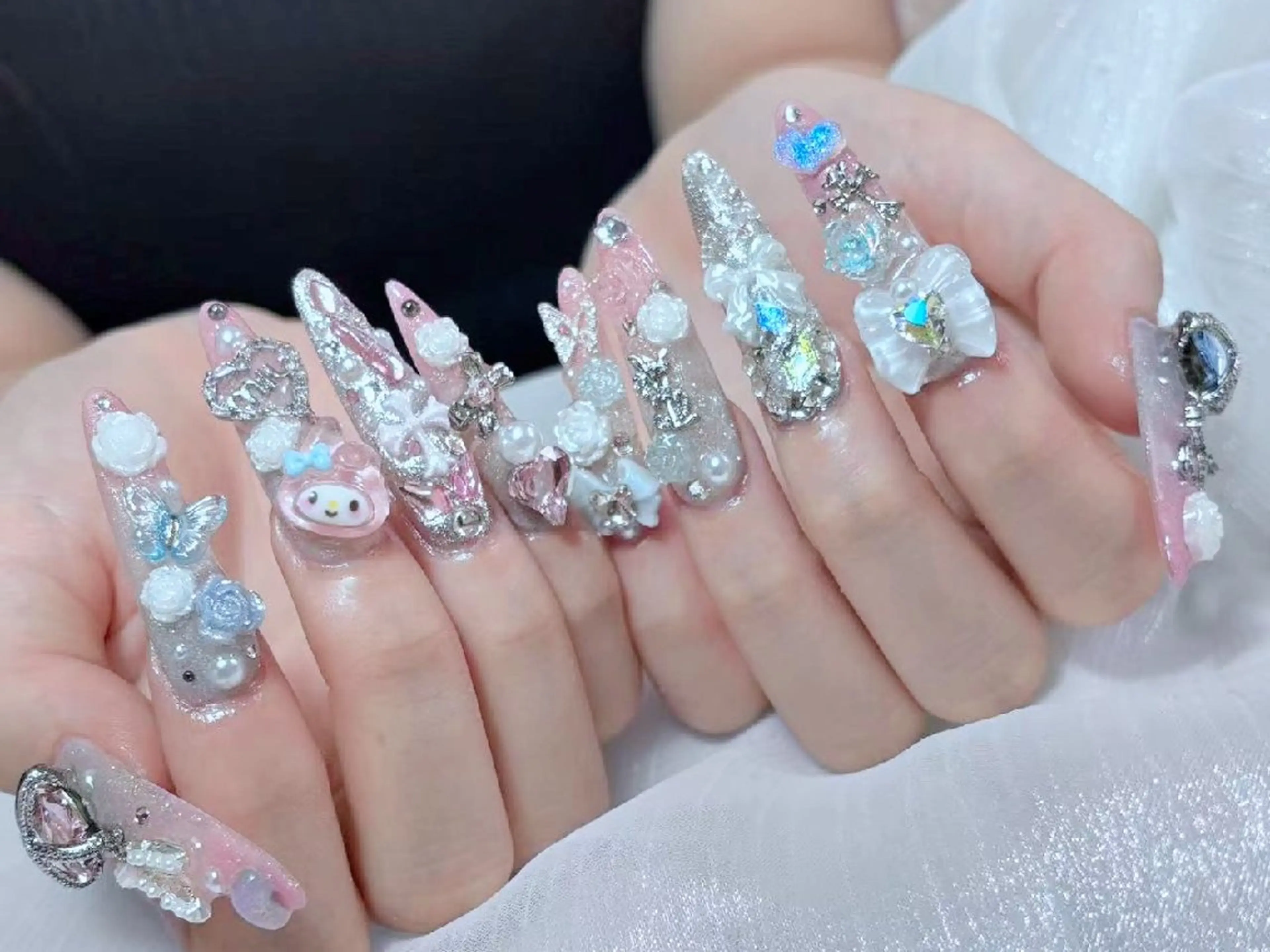 ネイル ハンドネイル 💜MIYA nail鶴見店のネイルデザイン