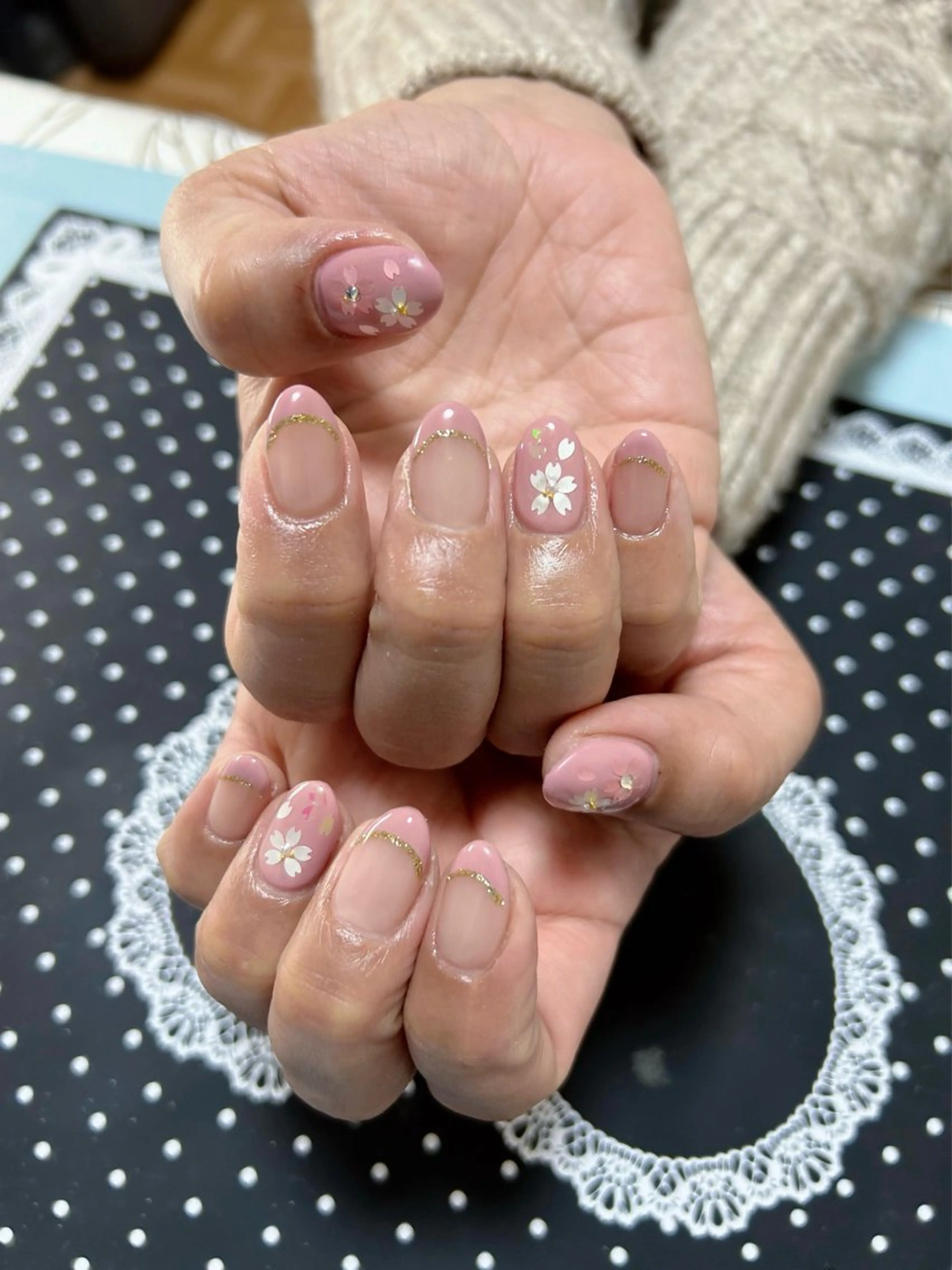 ネイル ハンドネイル 森 晴有のネイルデザイン