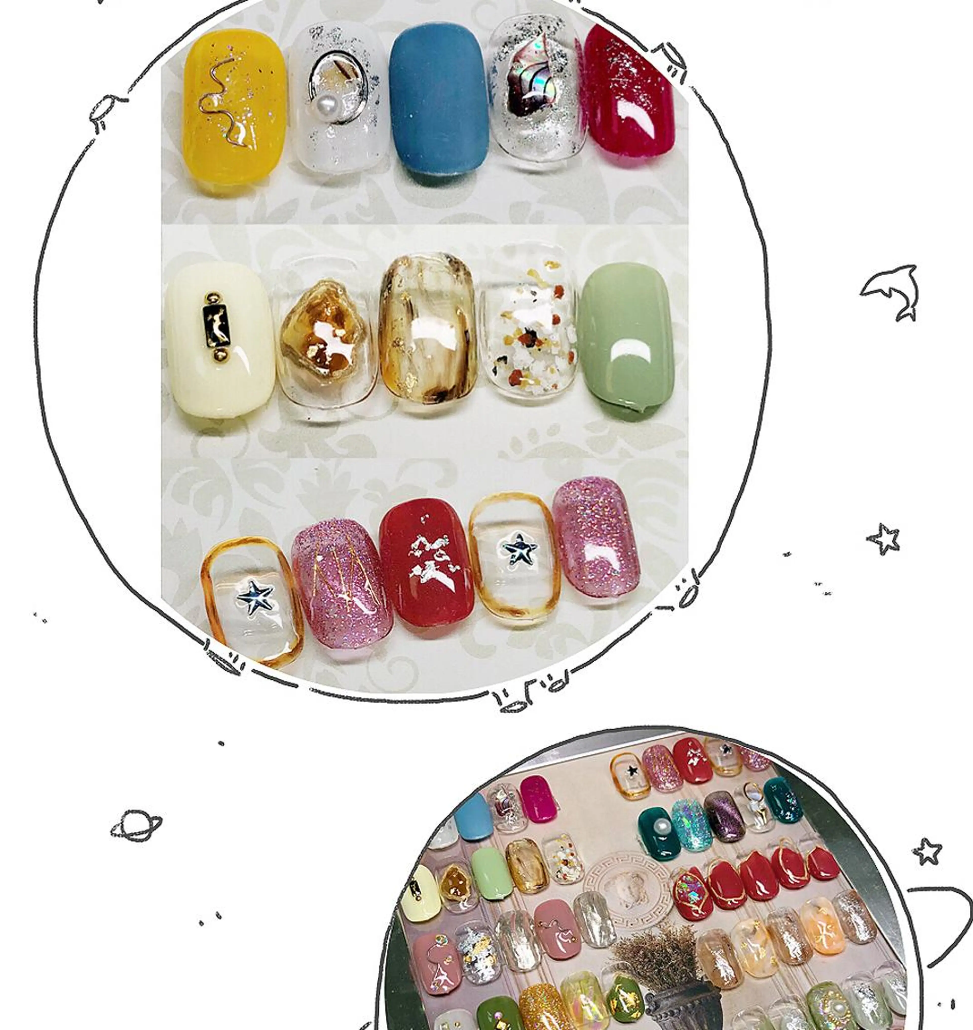 ネイル 🎀 RI🎀のネイルデザイン