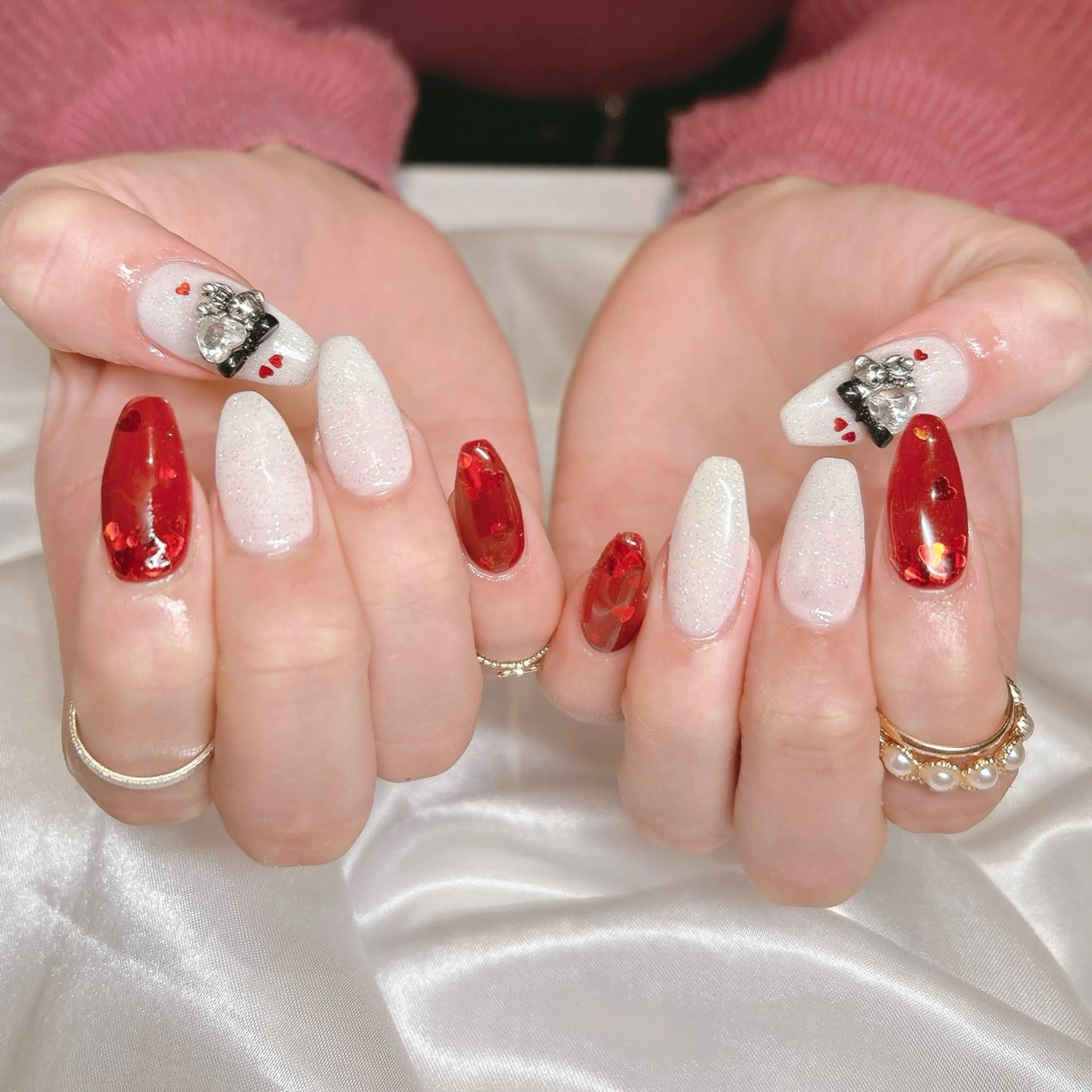 ネイル ハンドネイル junna のぞいてねのネイルデザイン