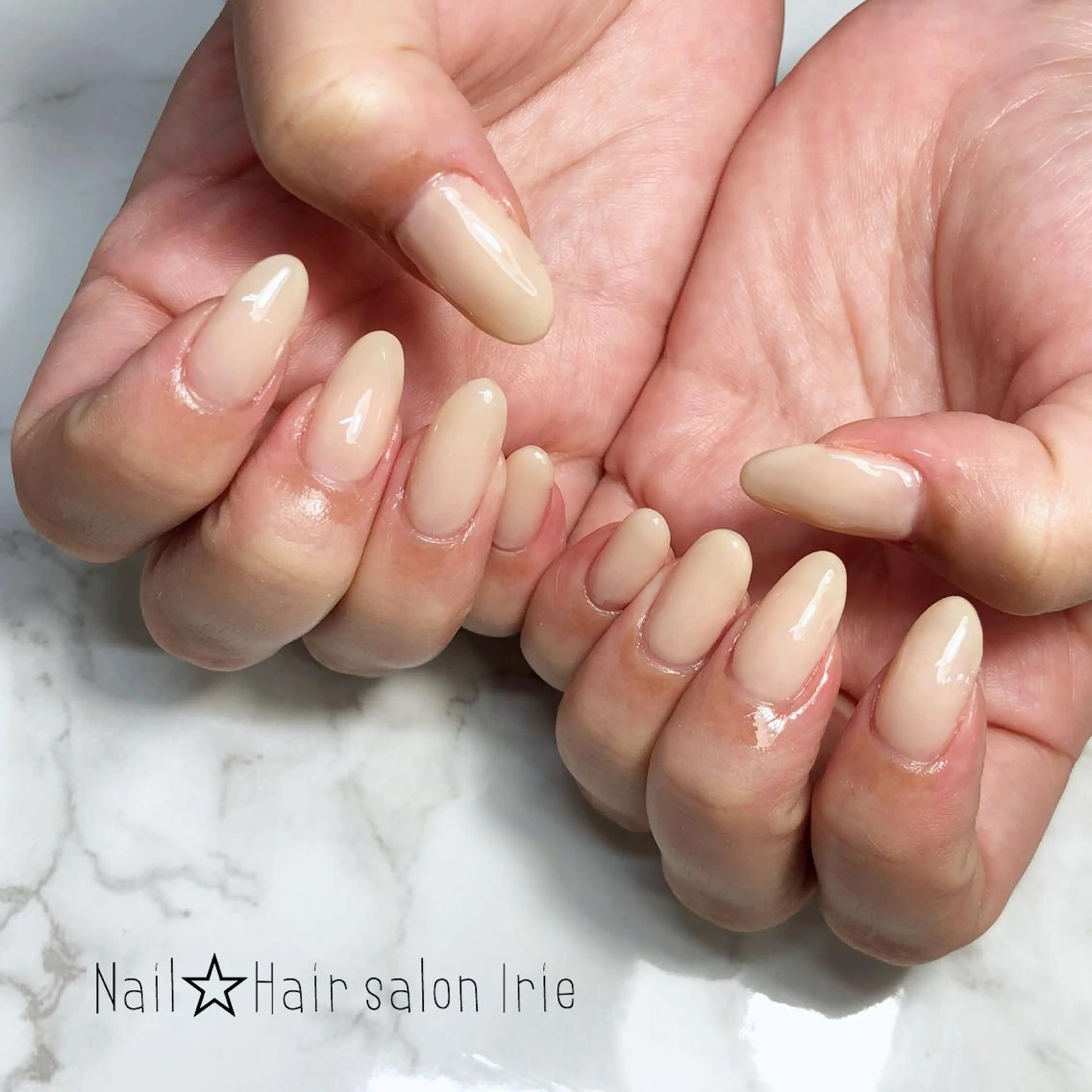 ネイル ハンドネイル ハンドケア Hair salon Irie所属・與儀 知佳のネイルデザイン