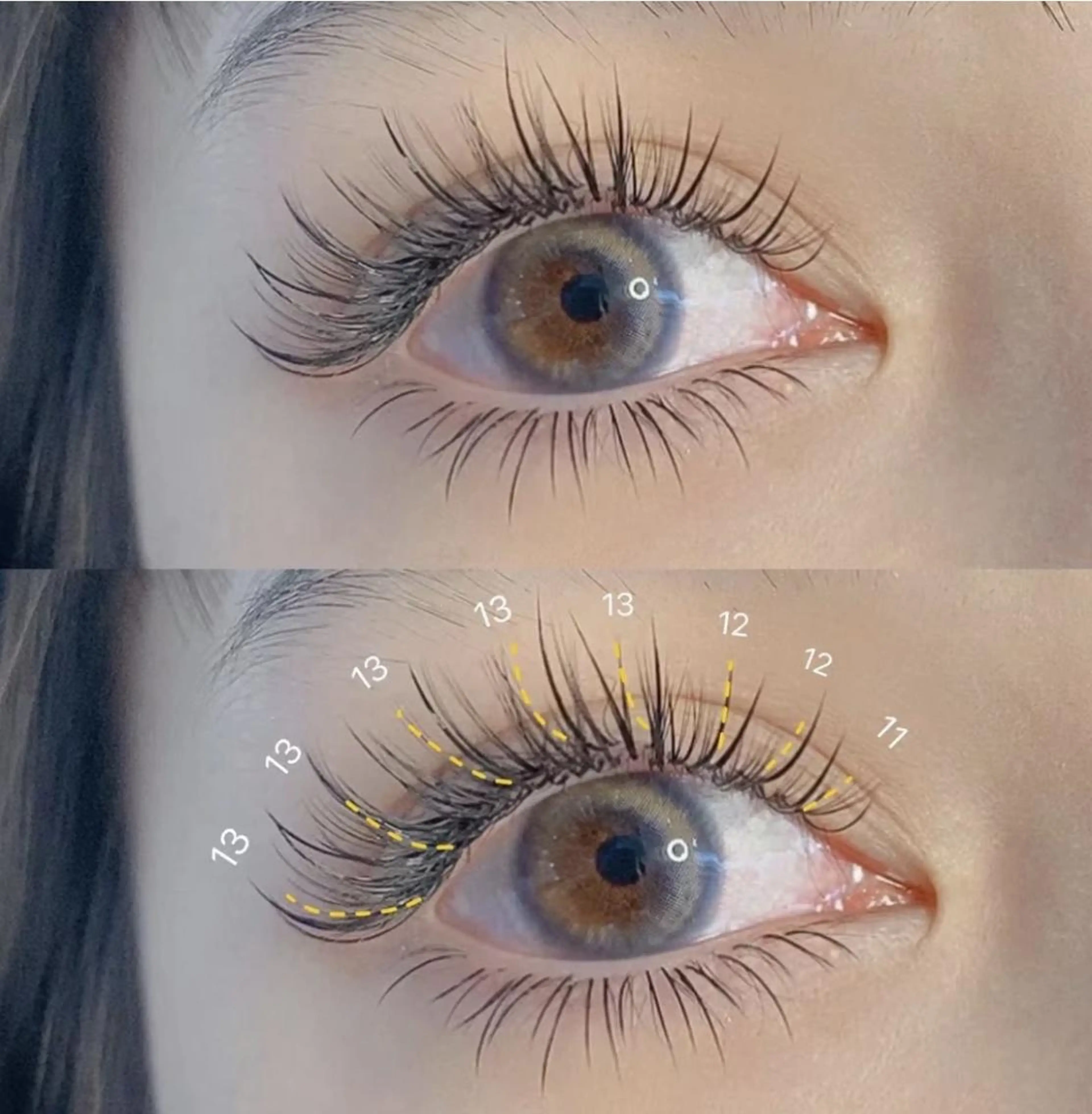 マツエク・マツパ Cute B e au t yのマツエク・マツパデザイン