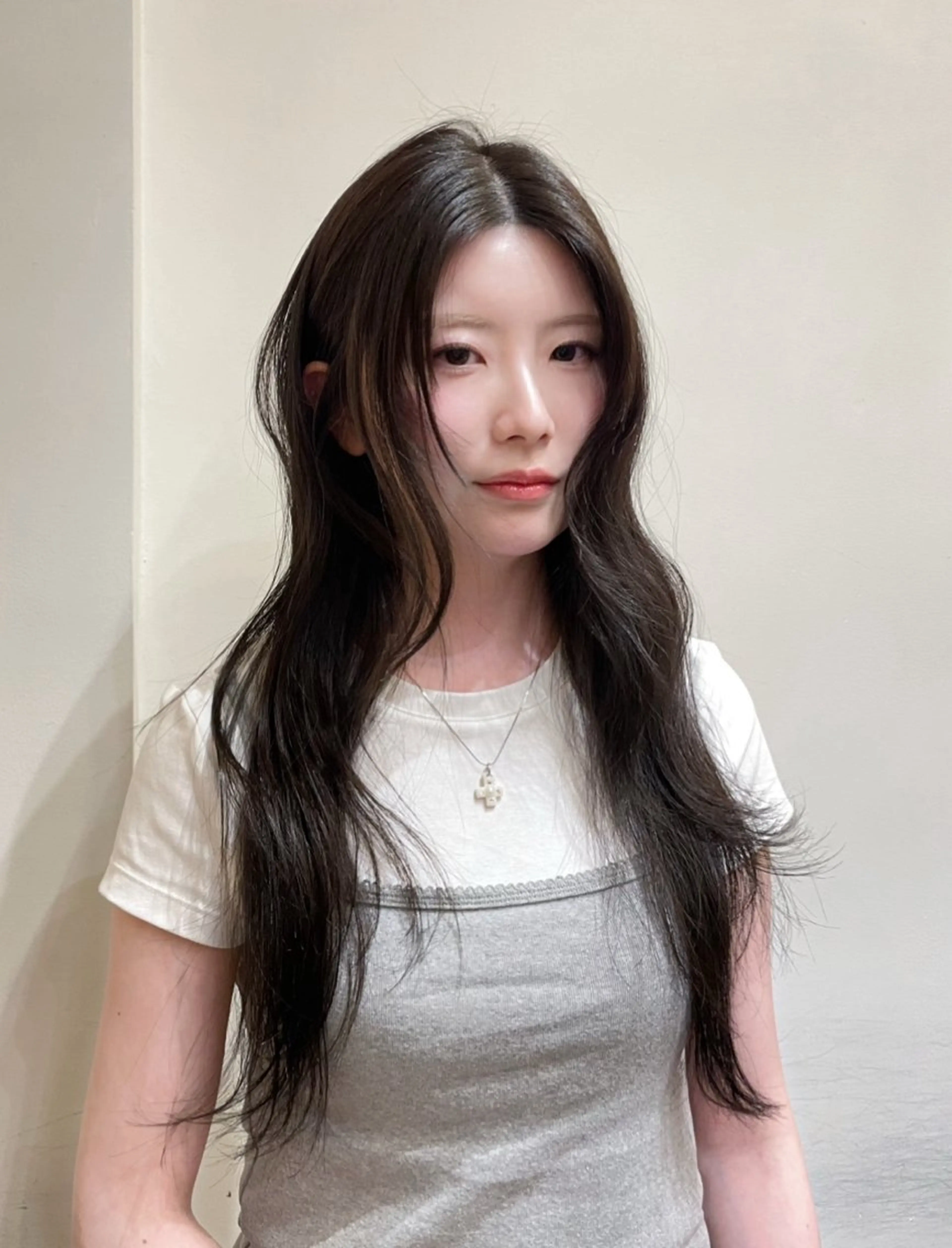 ロング カラー 透明感カラー ヘアカラー CIECA. suzukaのヘアスタイル