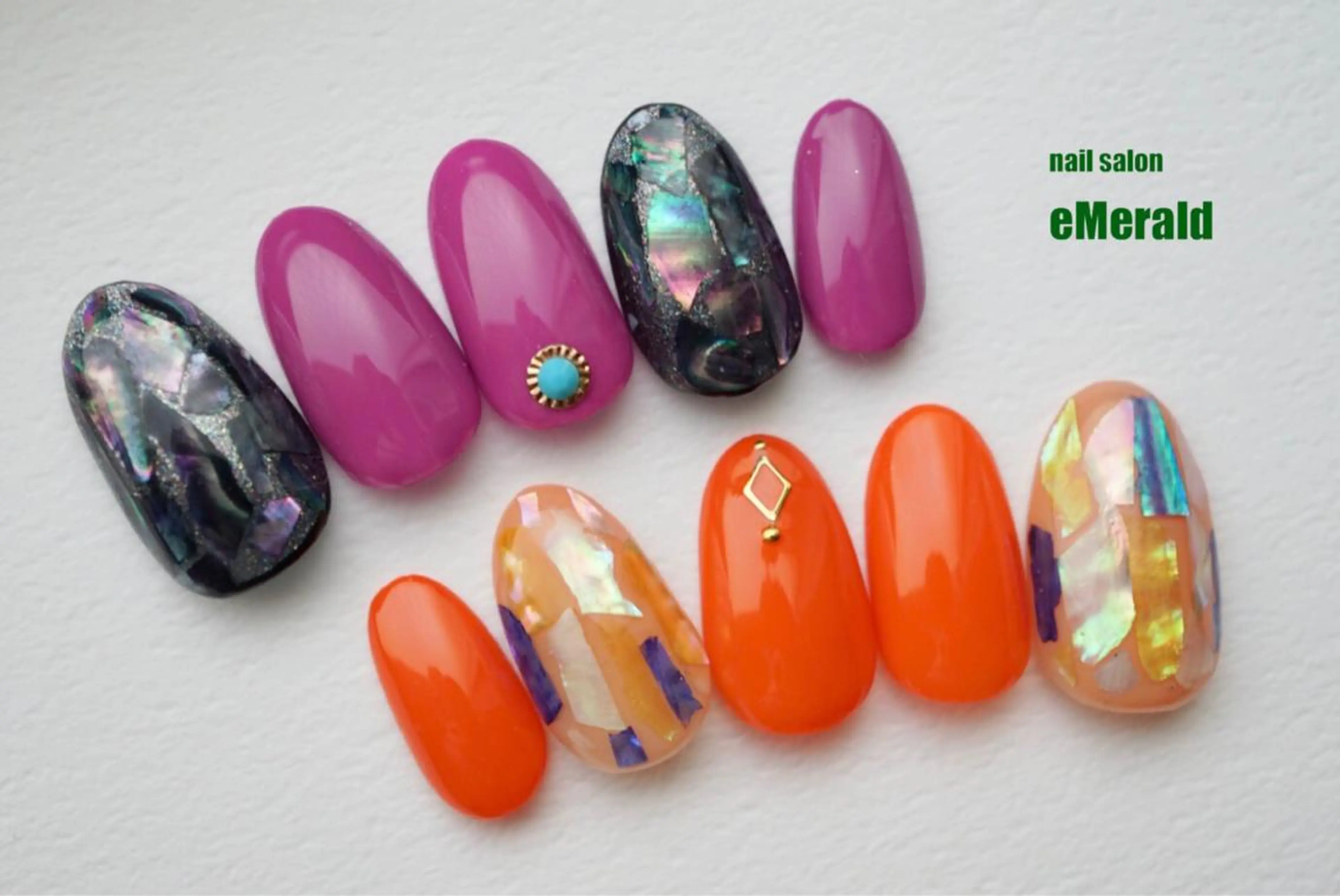 ネイル nailsalon eMeraldのネイルデザイン