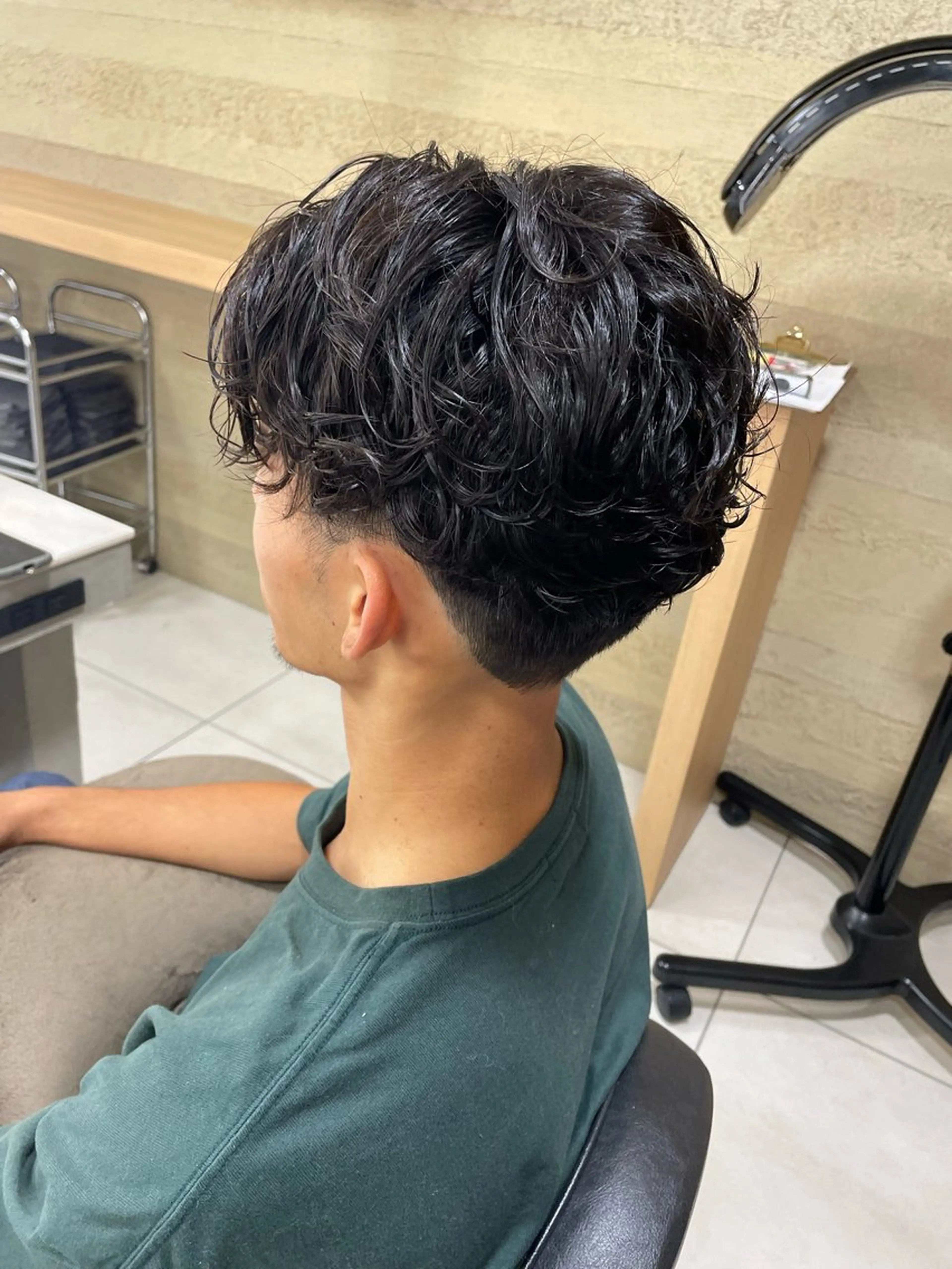 パーマ メンズ 稲吉 由莉穂のヘアスタイル