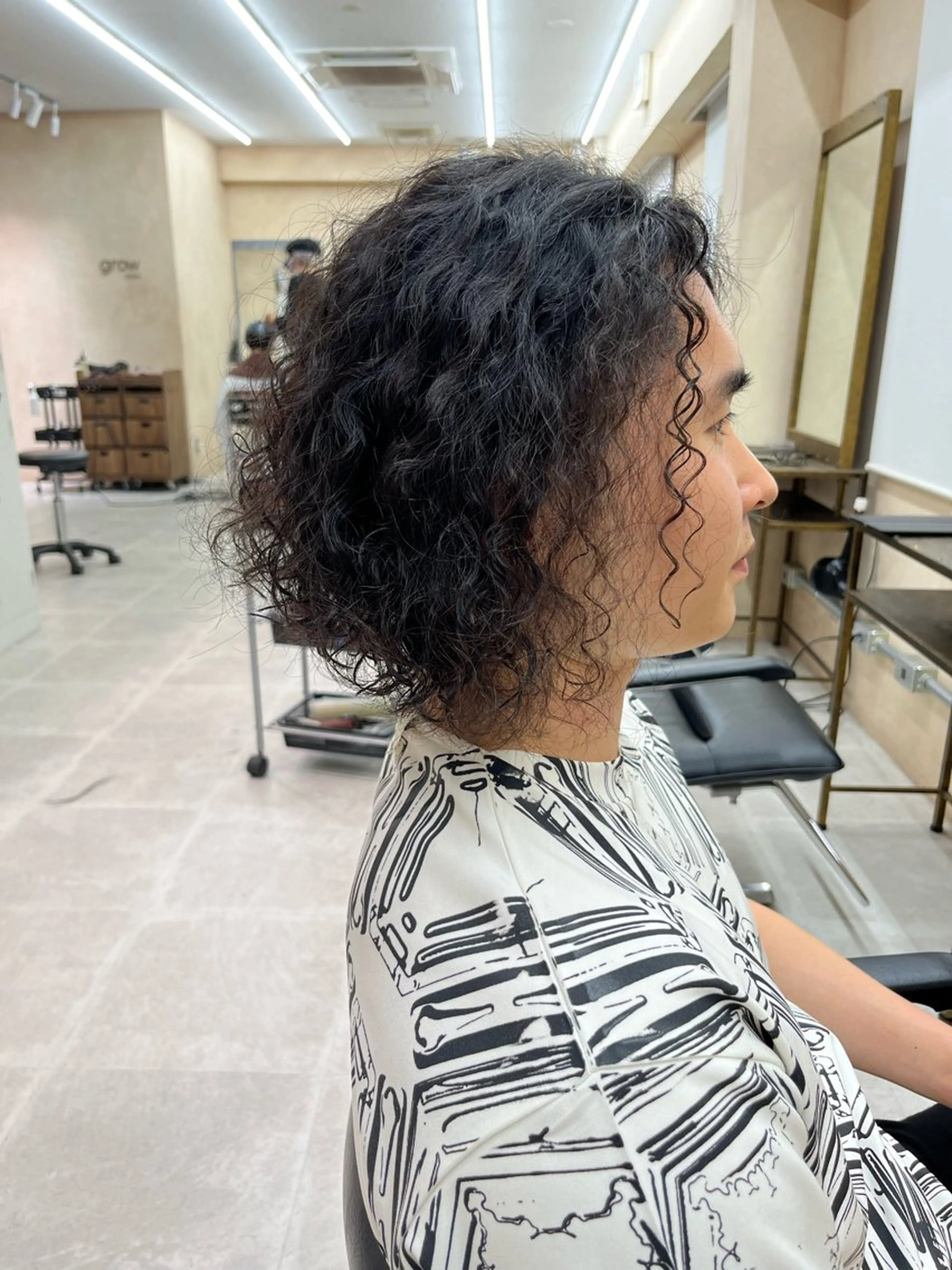 セミロング セミロングパーマ TRIERA 増川のヘアスタイル