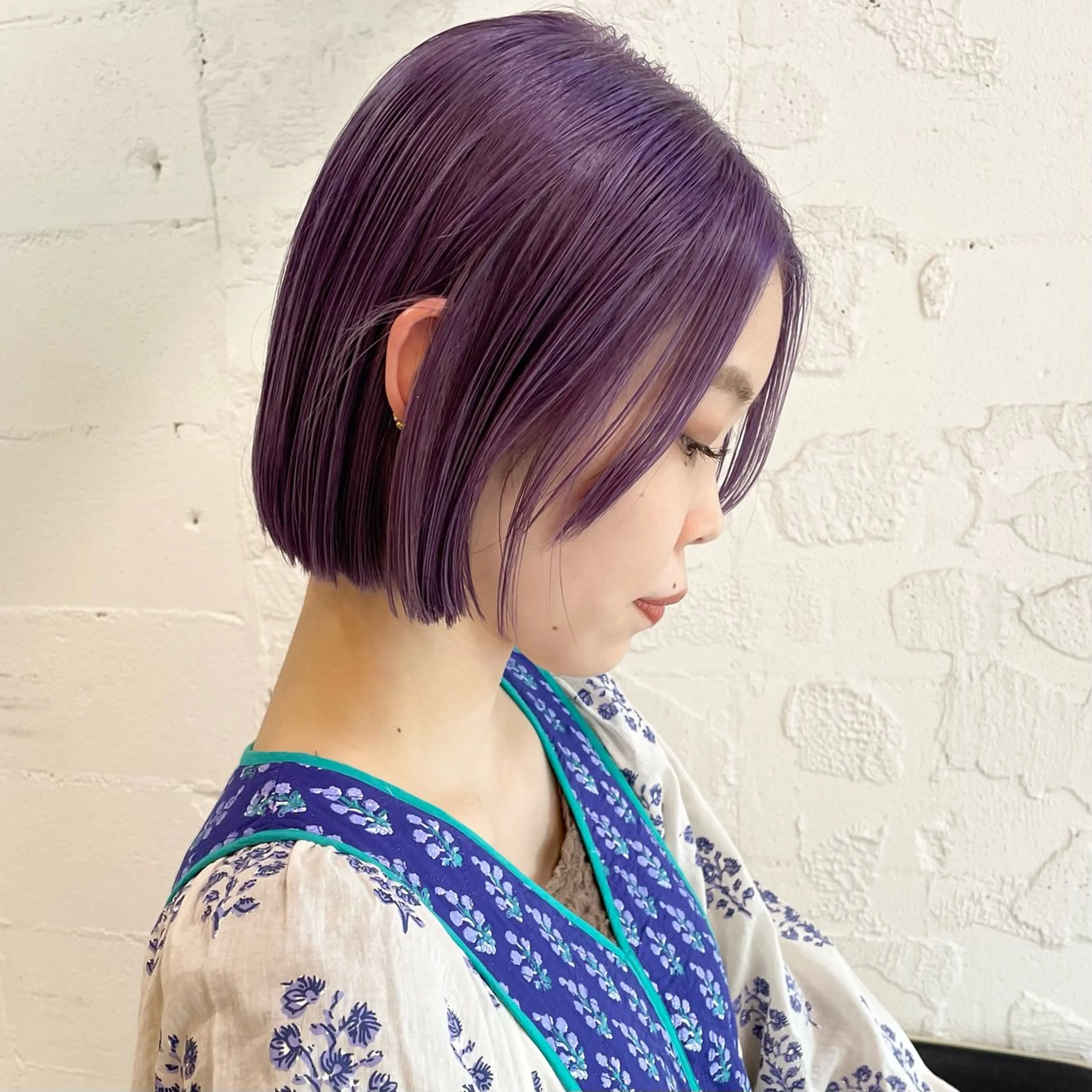 ショート カラー カット ヘアカラー トリートメント 🌿レイヤーボブ/パ ーマ🌿　木梨健太のヘアスタイル