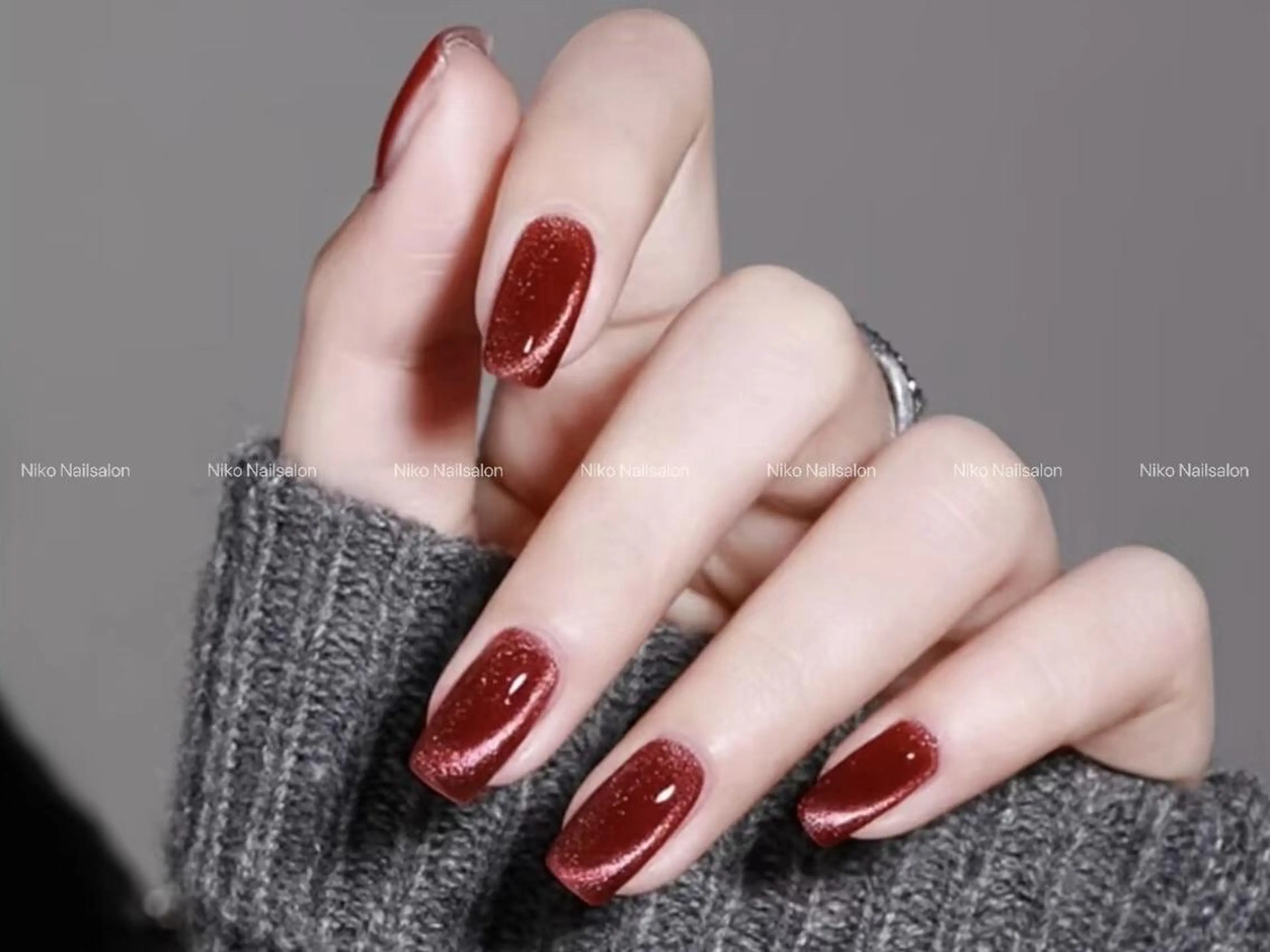 ネイル チークネイル 長さ出し フットネイル フレンチネイル ジェルネイル Niko Nailsalonのネイルデザイン