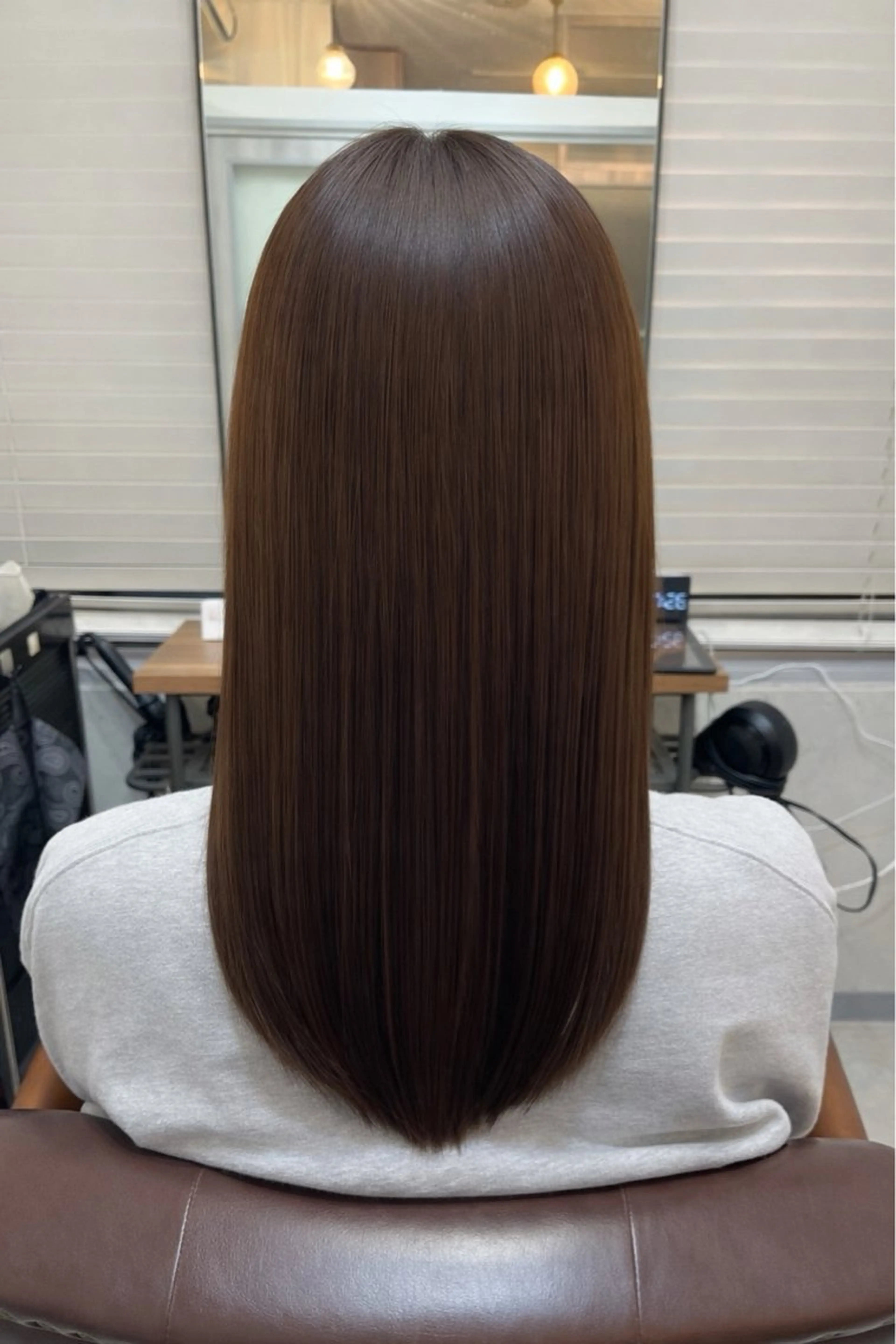 セミロング ✨シルク縮毛矯正✨ 芹澤龍一のヘアスタイル