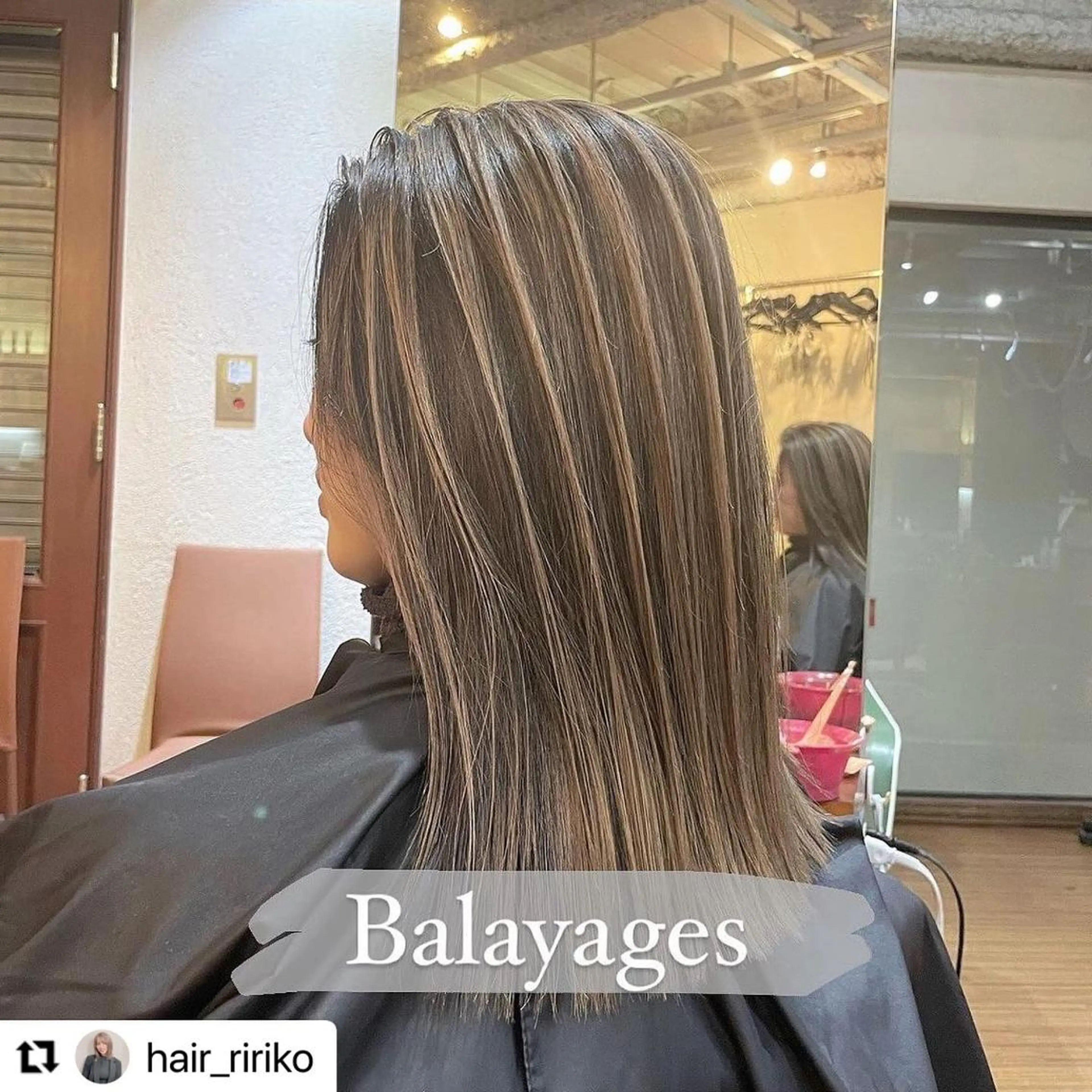 ミディアム カラー メンズ メンズバレイヤージュ バレイヤージュ レイヤーカット 🩷Eny terrace🩷のヘアスタイル