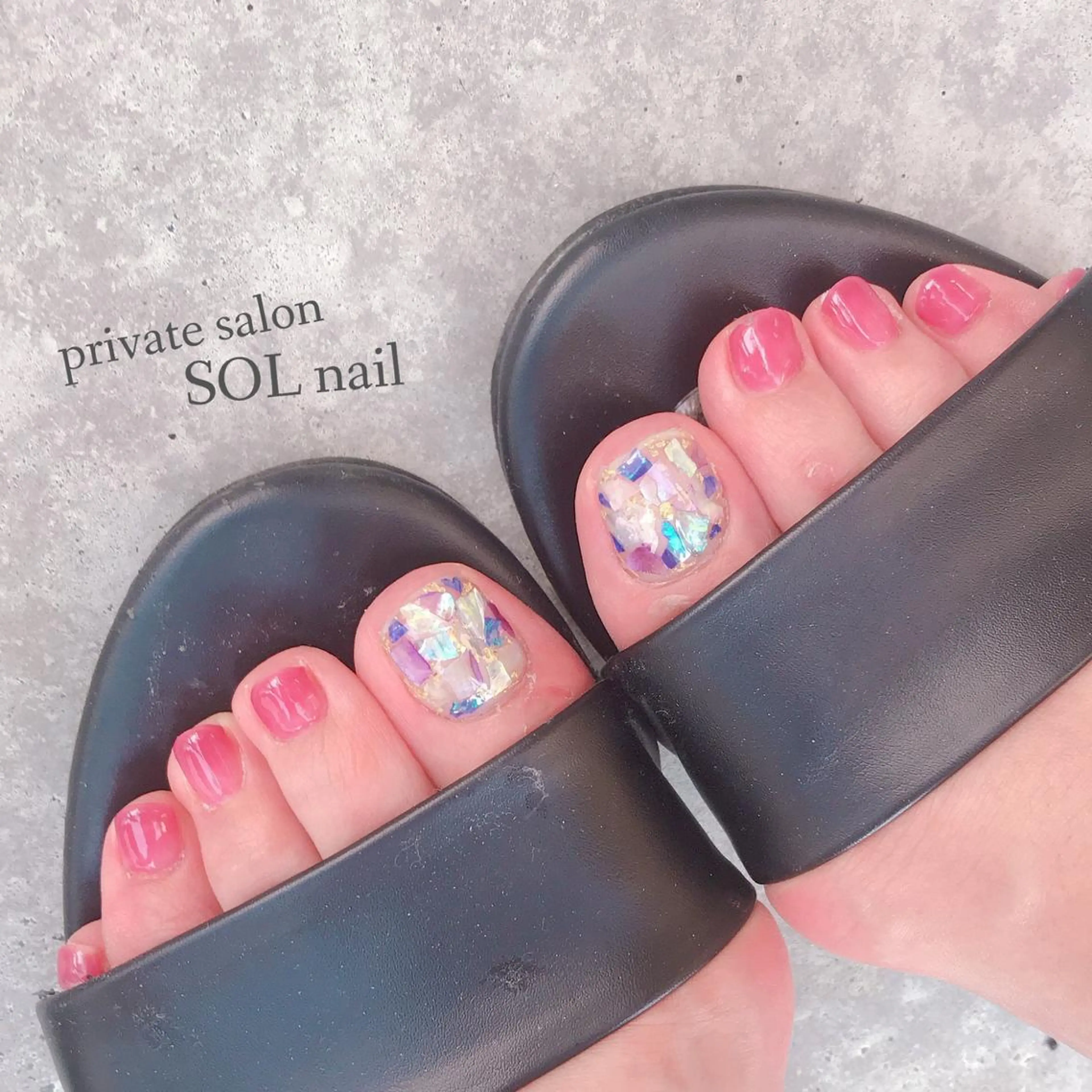 ネイル フットネイル SOL NAILのネイルデザイン