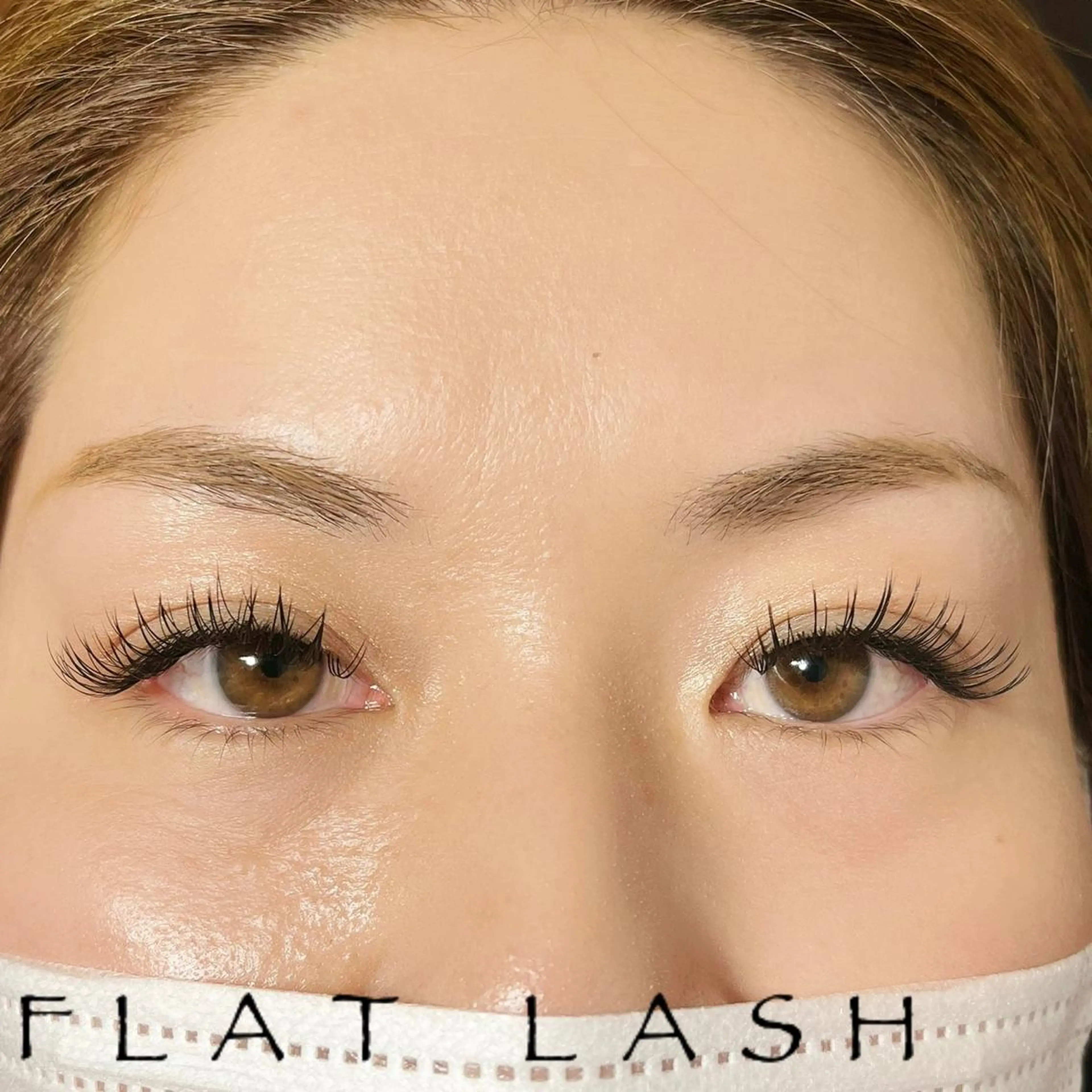 マツエク・マツパ 付け放題 フラットラッシュ マツエク EYELASH SALON なないろ所属・eyesalon なないろ🌈のマツエク・マツパデザイン