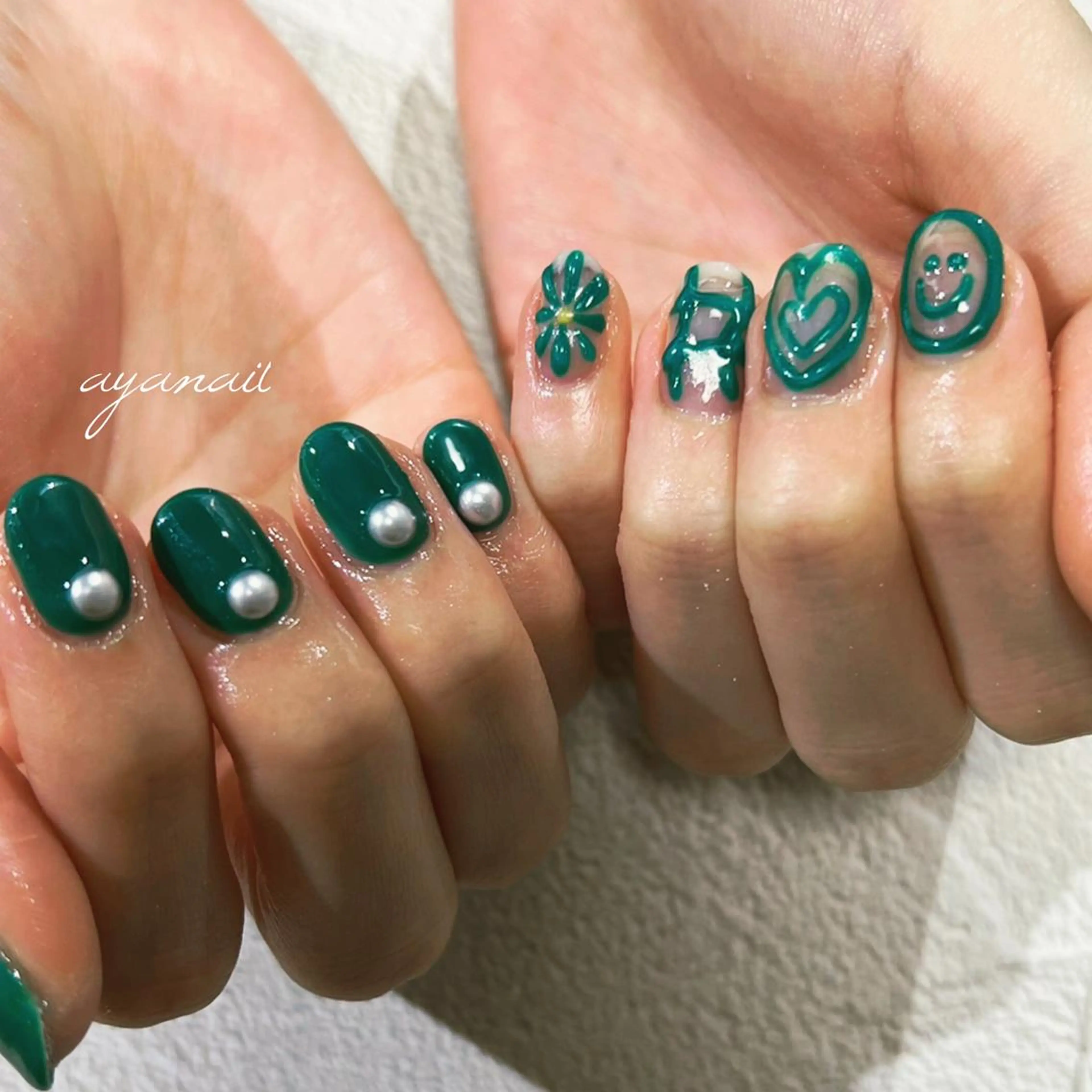 ネイル recette-ルセット-(美容室H.A.Co内)所属・OISHI .Aのネイルデザイン