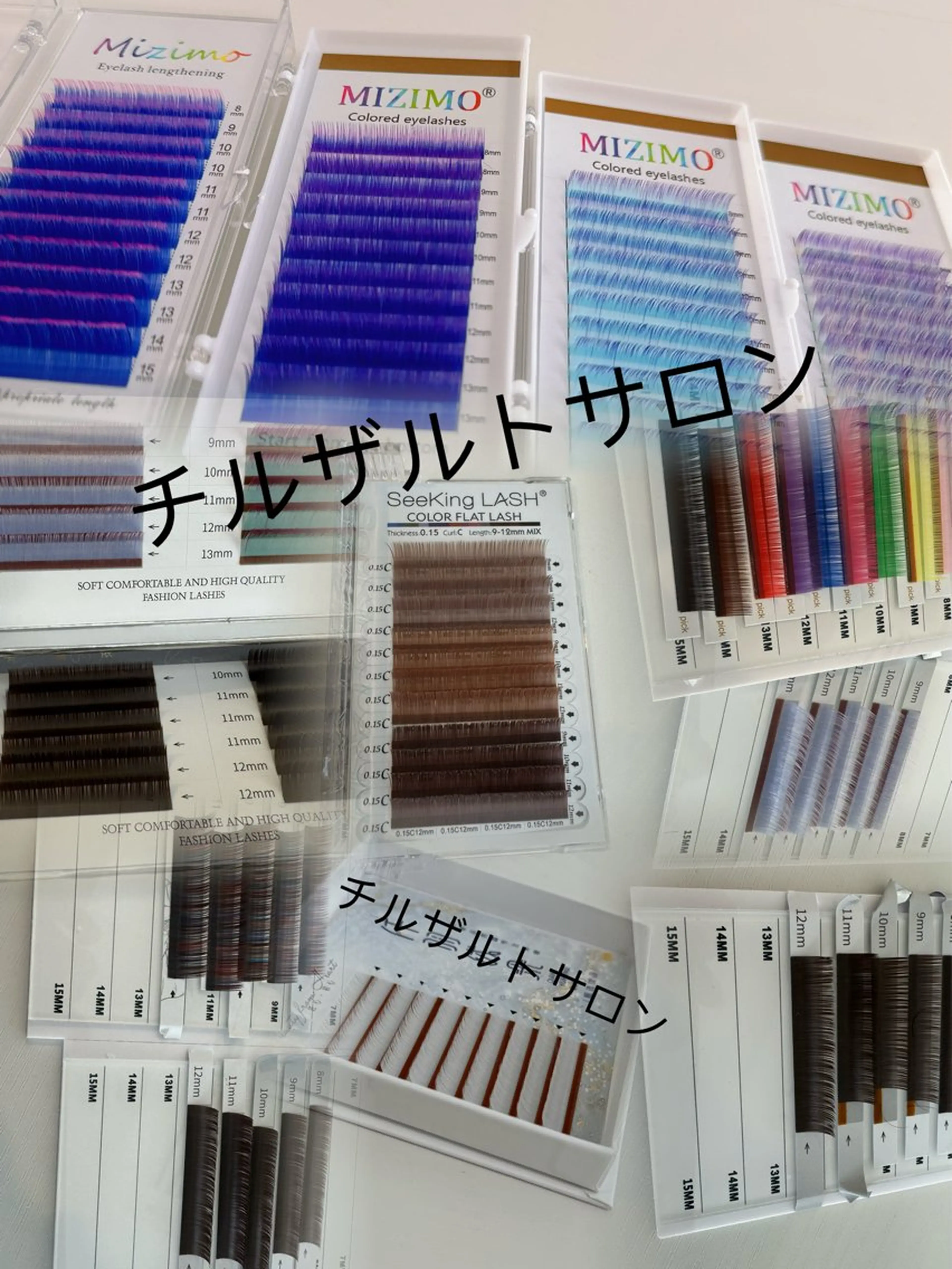 マツエク・マツパ 池袋💖 チルザルトサロンのマツエク・マツパデザイン