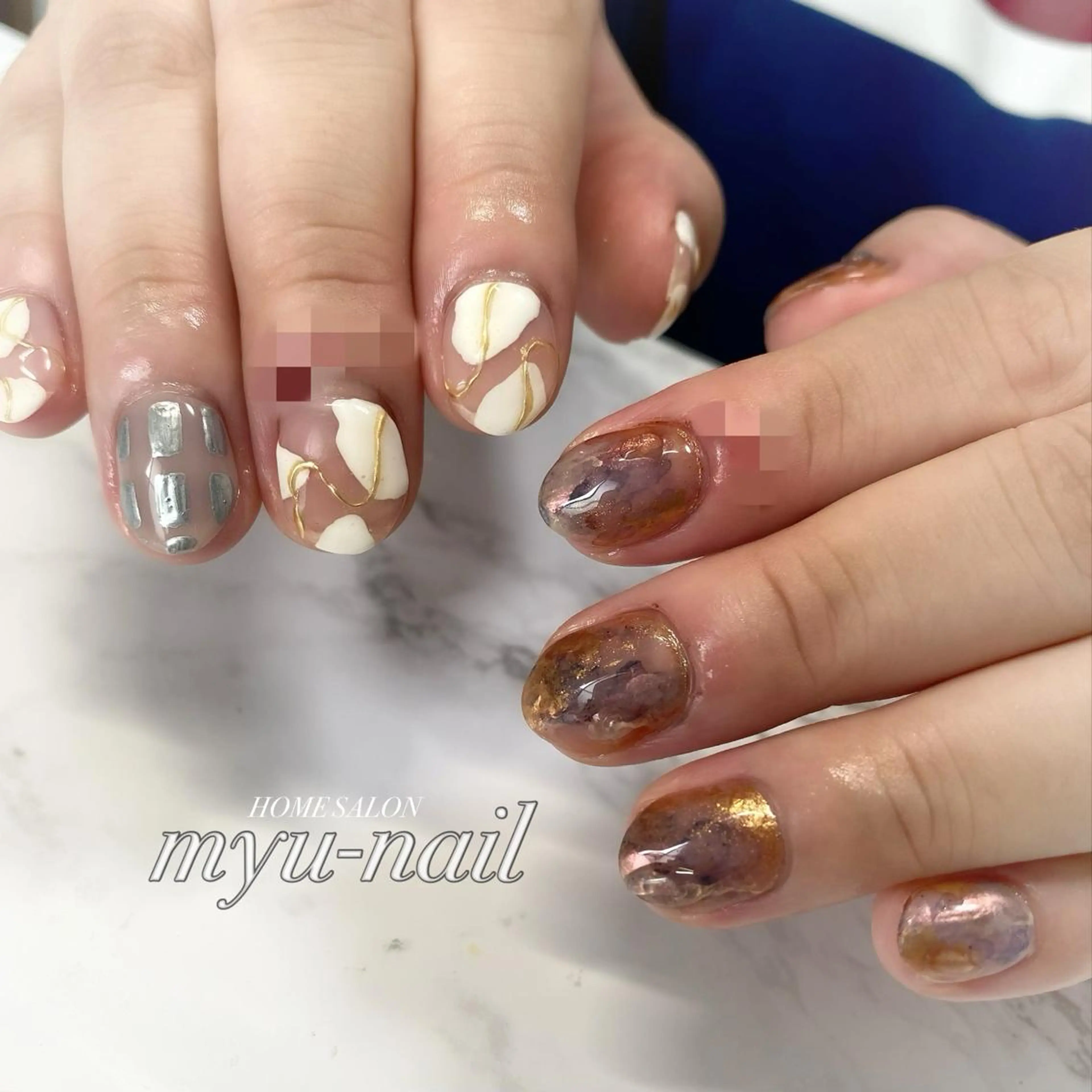 ネイル ホームサロン myu-nailのネイルデザイン