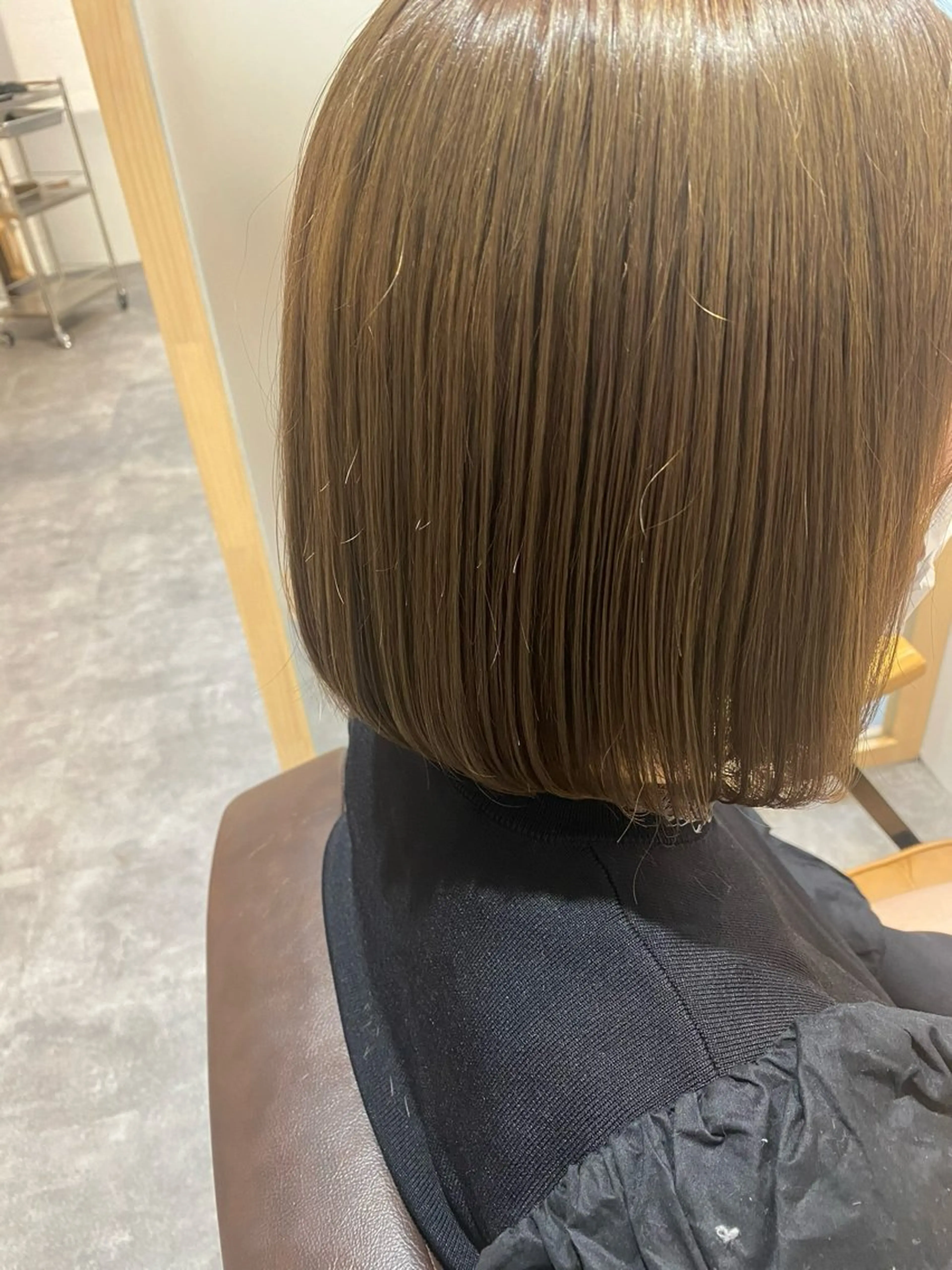 ミディアム カラー ベージュカラー ダブルカラー COMOREVI hair salon所属・KANA🌿透明感/ レイヤーcut🌿のヘアスタイル