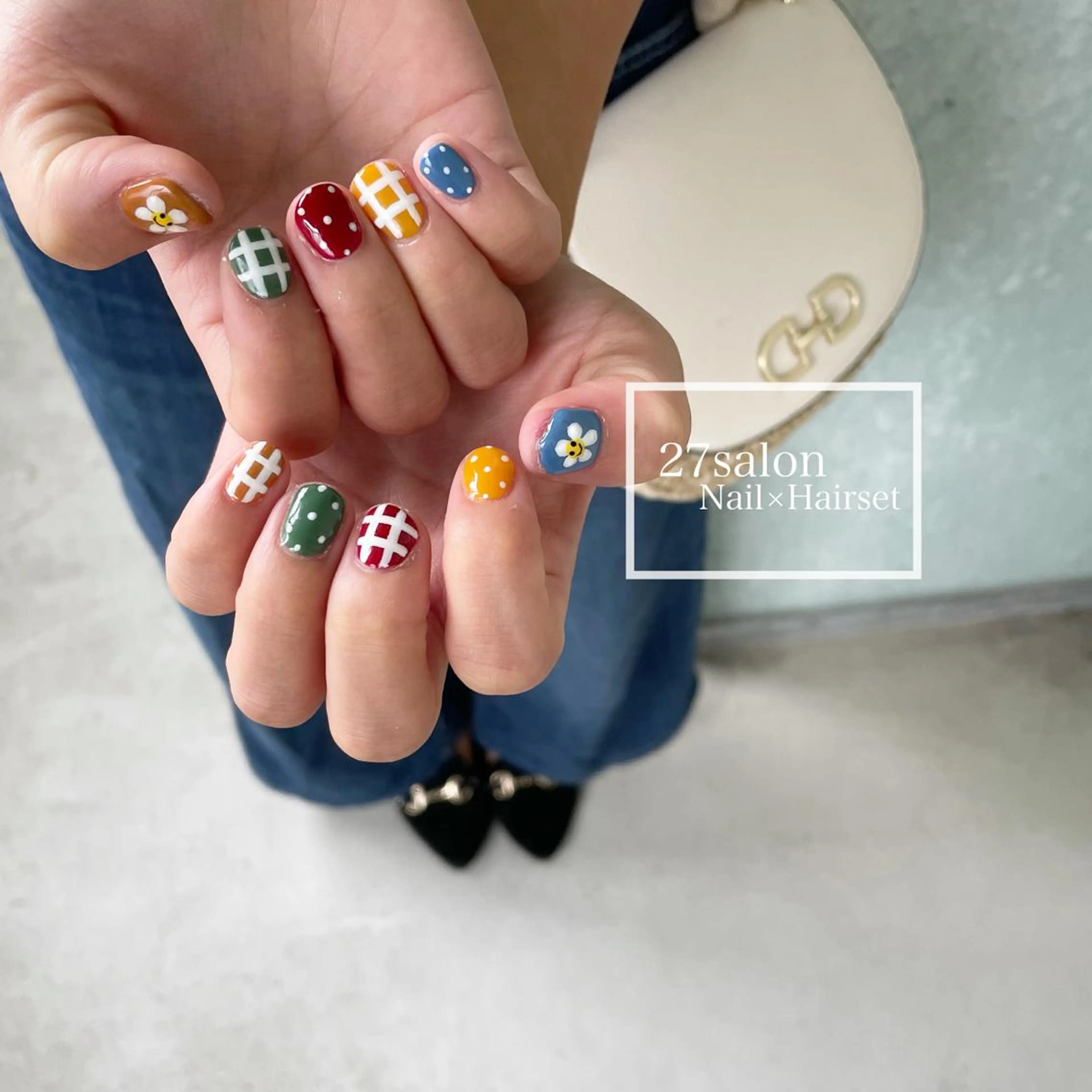 ネイル 韓国ネイル 27salon yuinaのネイルデザイン