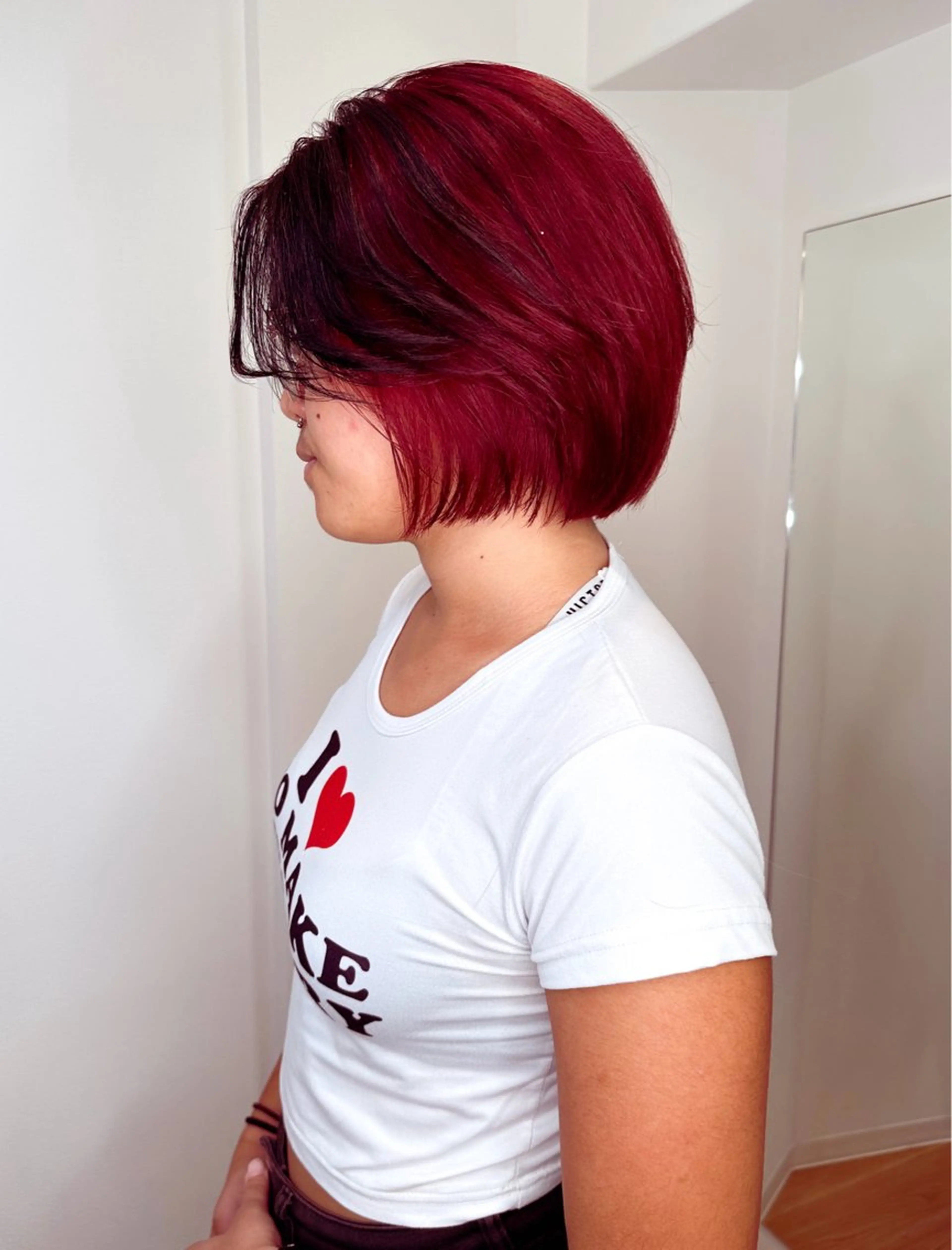 ショート カラー カット ヘアカラー トリートメント ヘアモードKT石橋店所属・田中 泰正のヘアスタイル