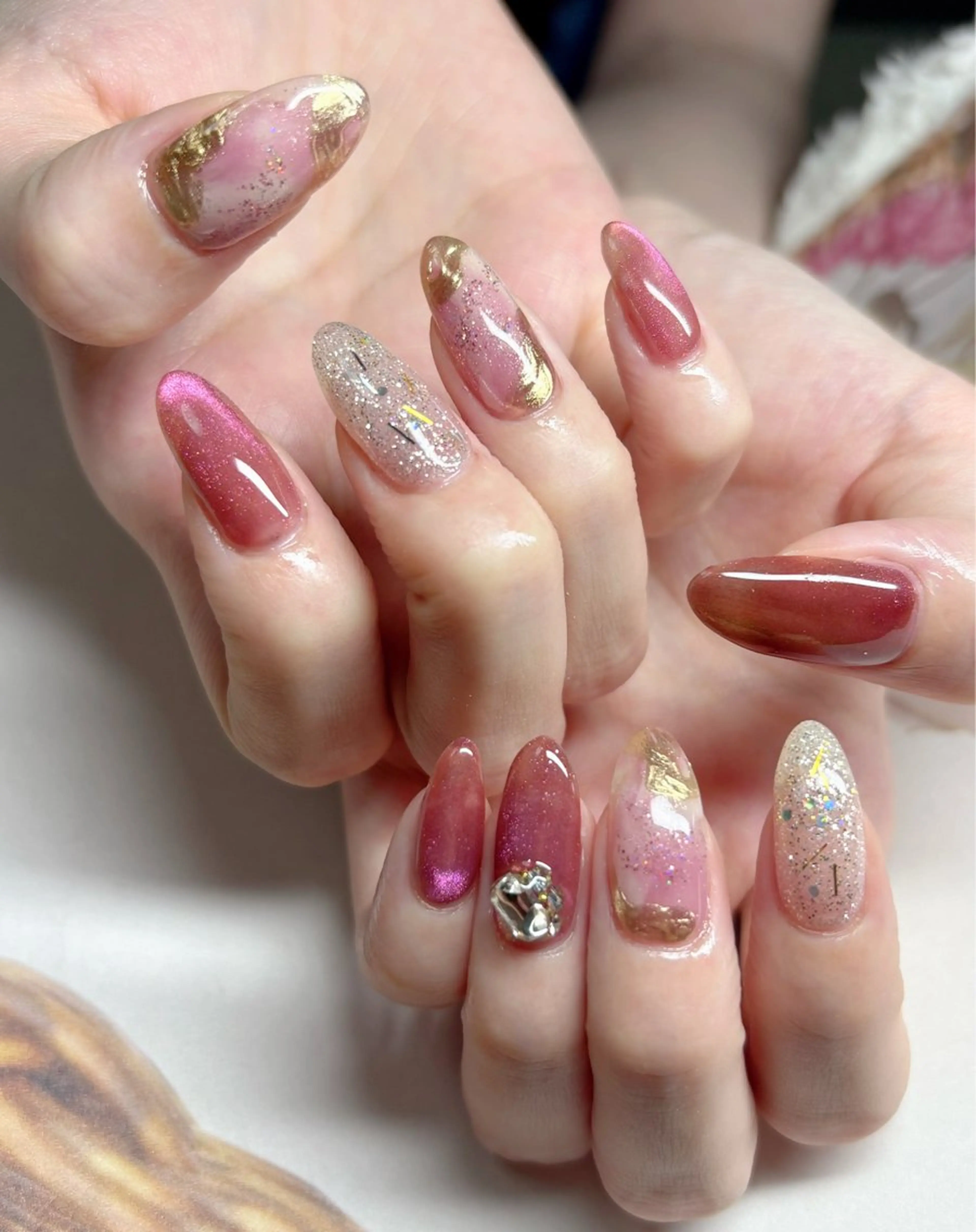 ネイル ハンドネイル 市川駅 ✿中津のネイルデザイン