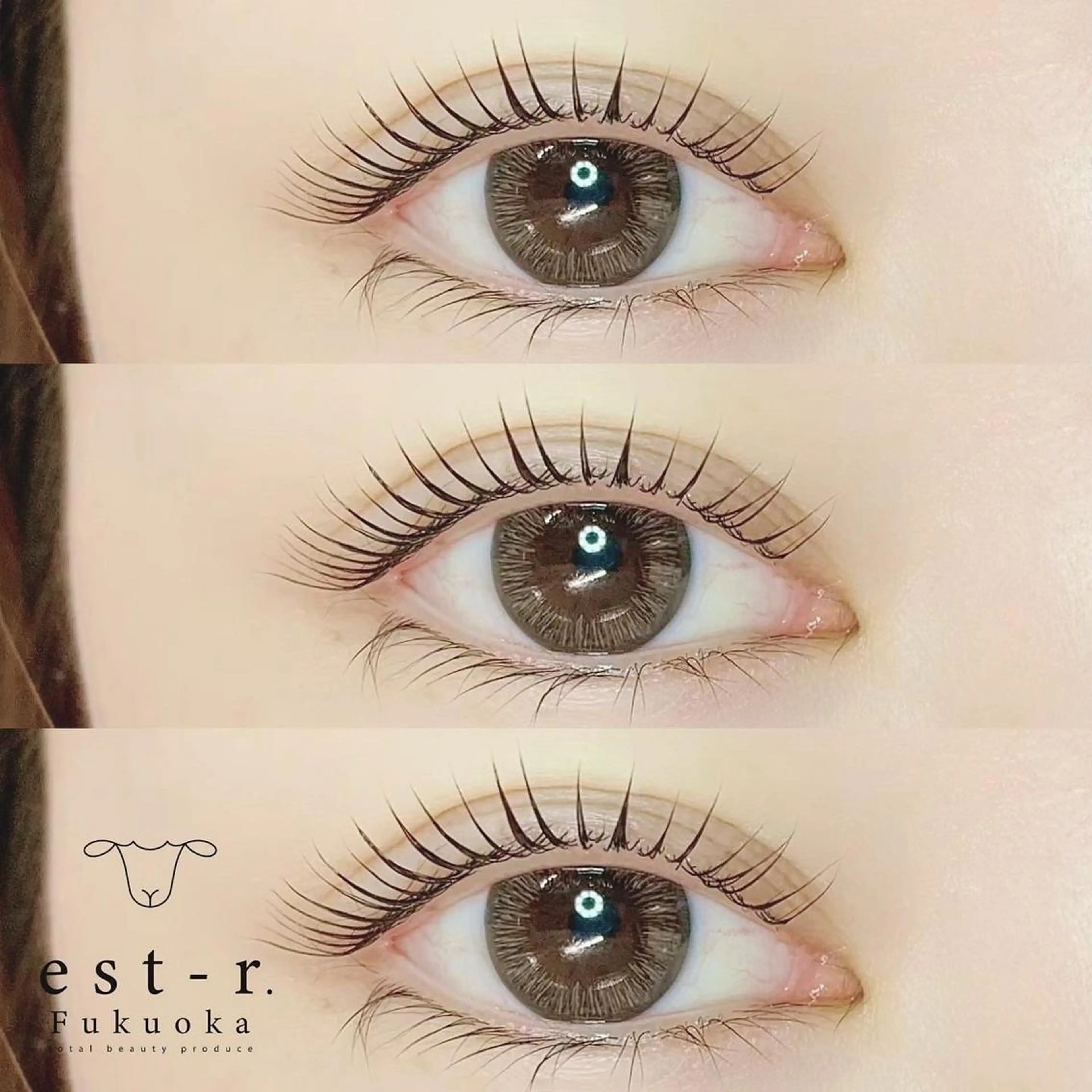 マツエク・マツパ パリジェンヌラッシュリフト まつげパーマ 下まつげエクステ 一重×まつ毛パーマ ボリュームラッシュ マツパ satsuki 博多/アイブロウのその他イメージ