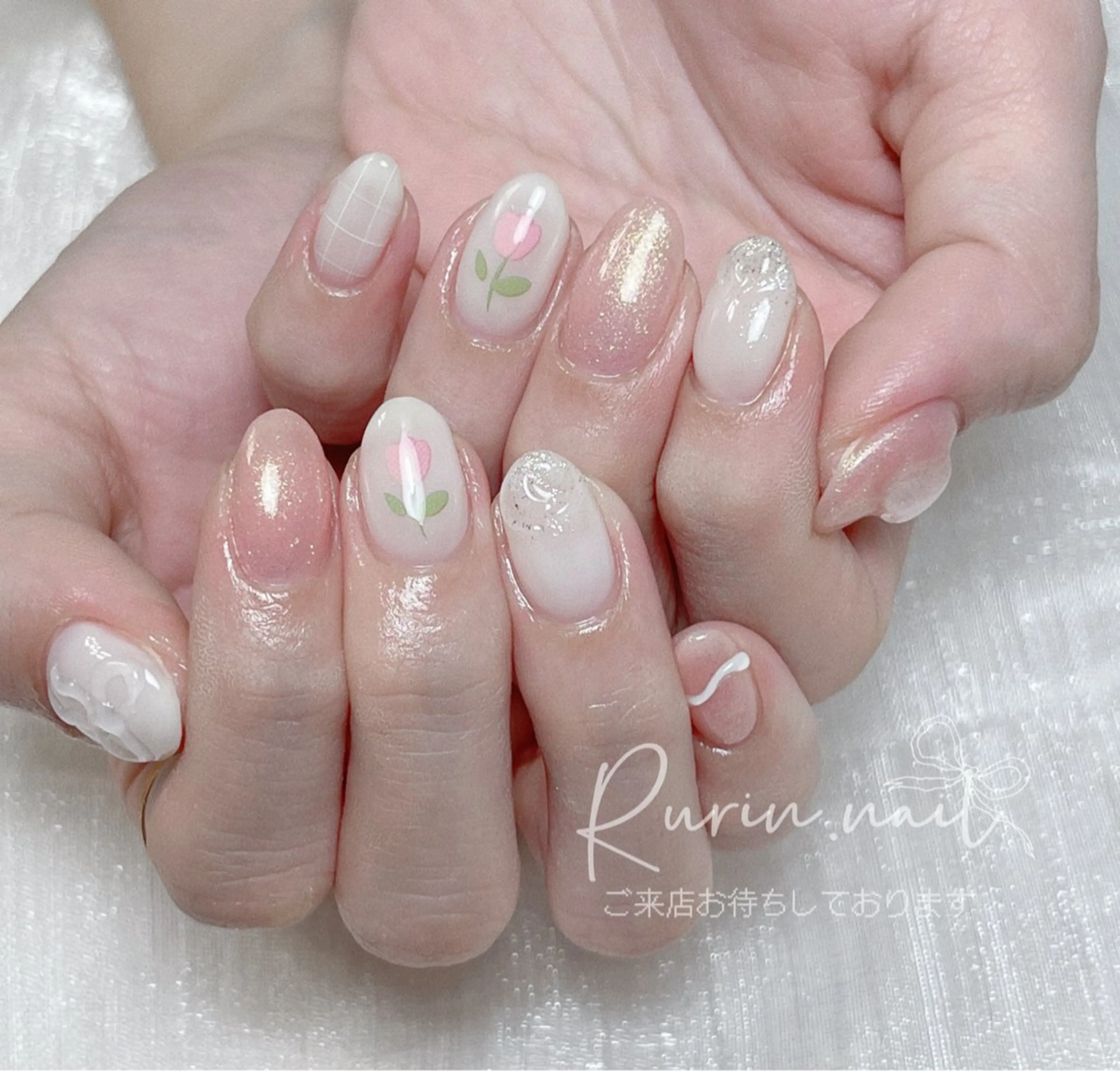 ネイル ハンドネイル ルリン サロン💅のネイルデザイン