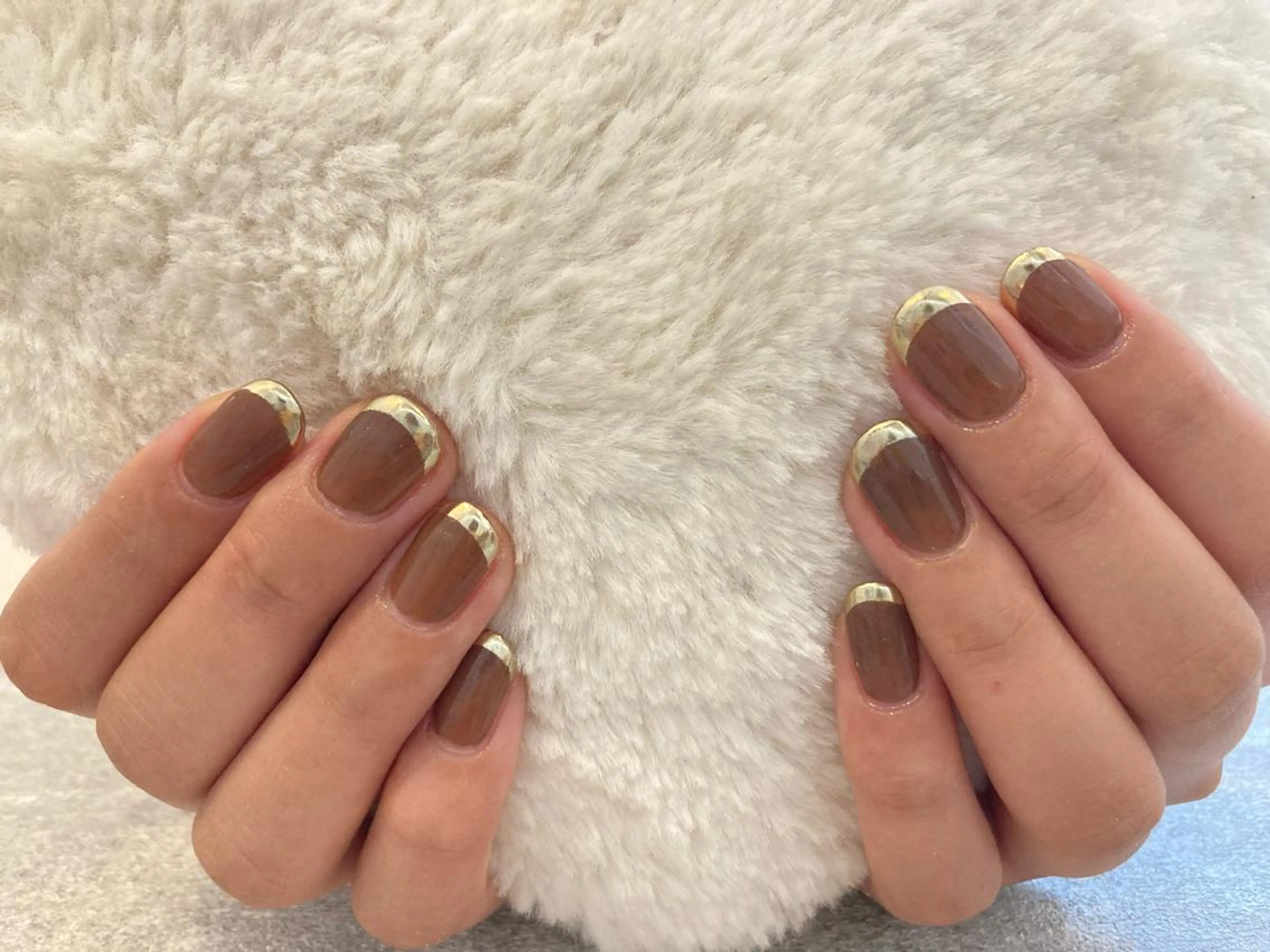 ネイル ミラーネイル シンプルネイル ハンドネイル Lisa’s Salonのネイルデザイン