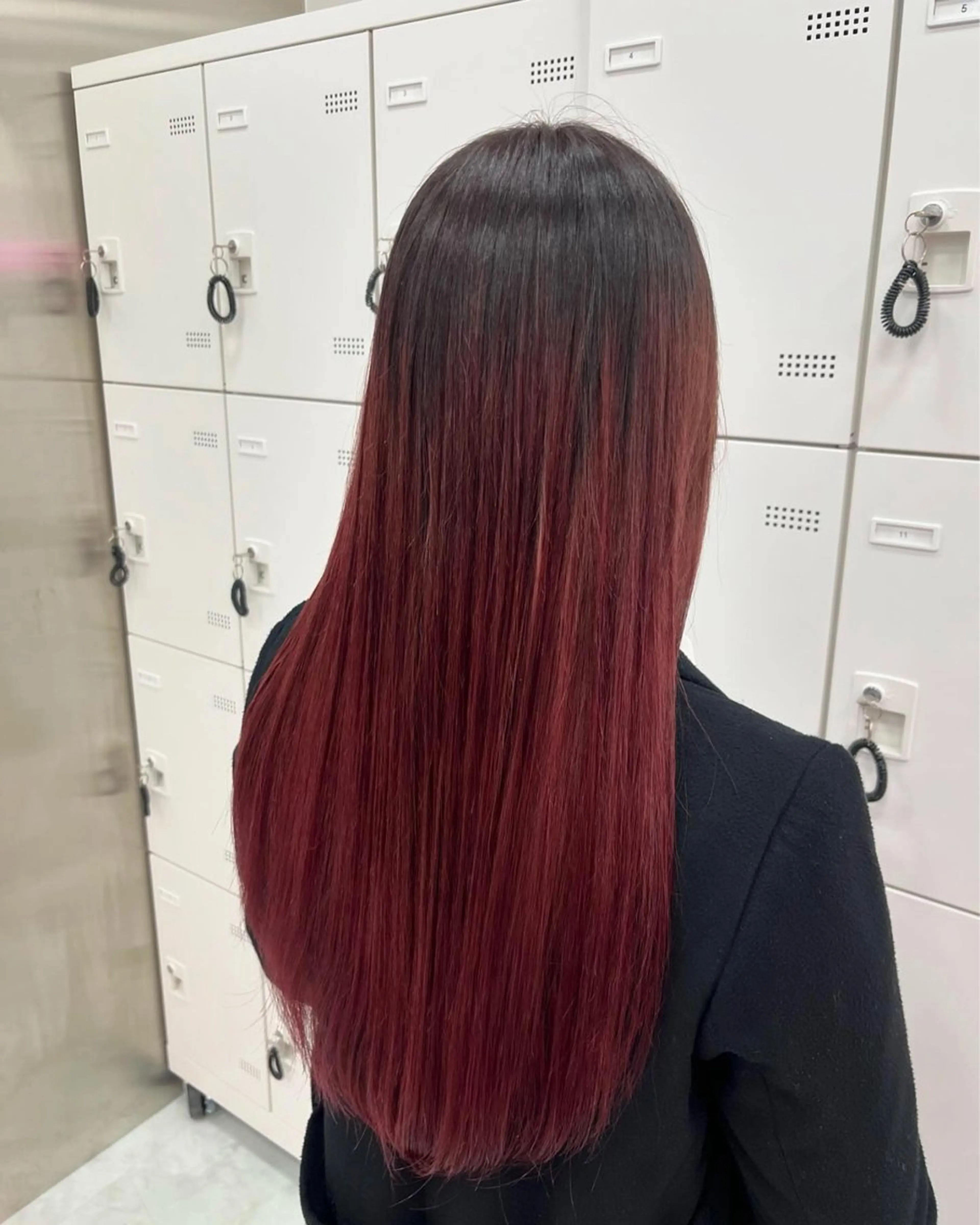 ロング まろっと艶感ブラウン ベージュ🤍まなかのヘアスタイル