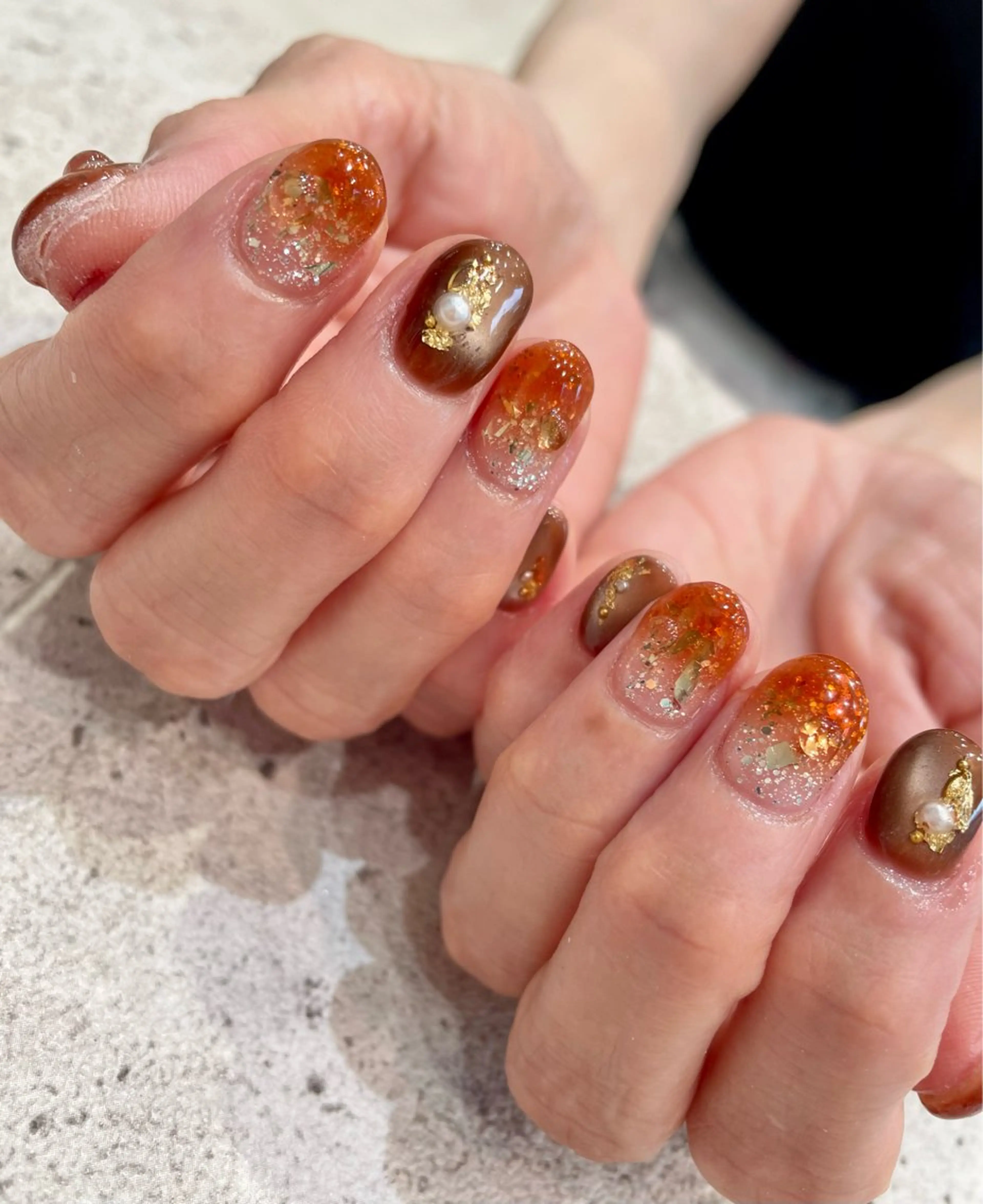 ネイル ハンドネイル Ash関内ネイリスト 荒木のネイルデザイン