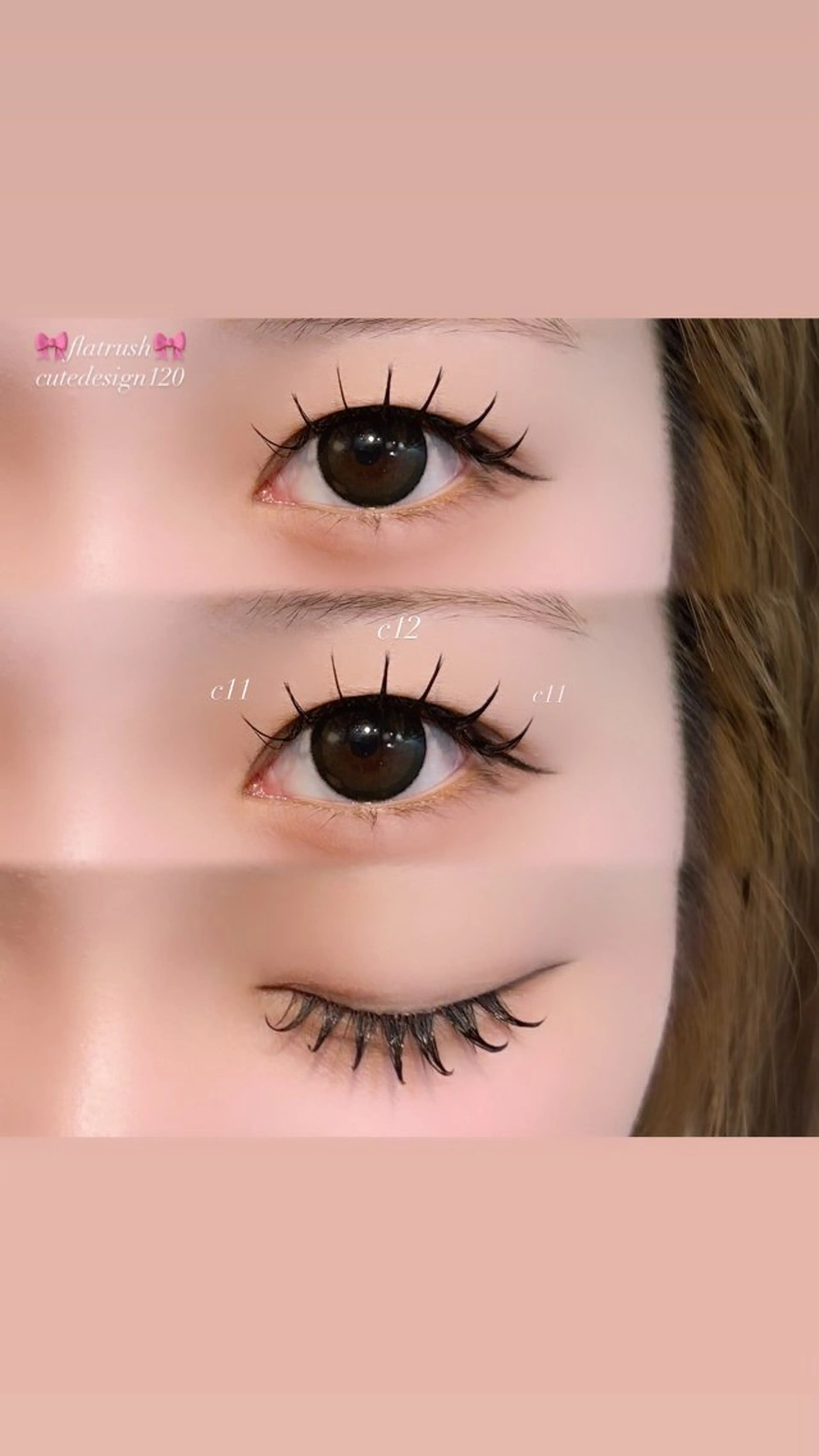 マツエク・マツパ 【TRISH】 かのん🎀🐰ྀིのマツエク・マツパデザイン