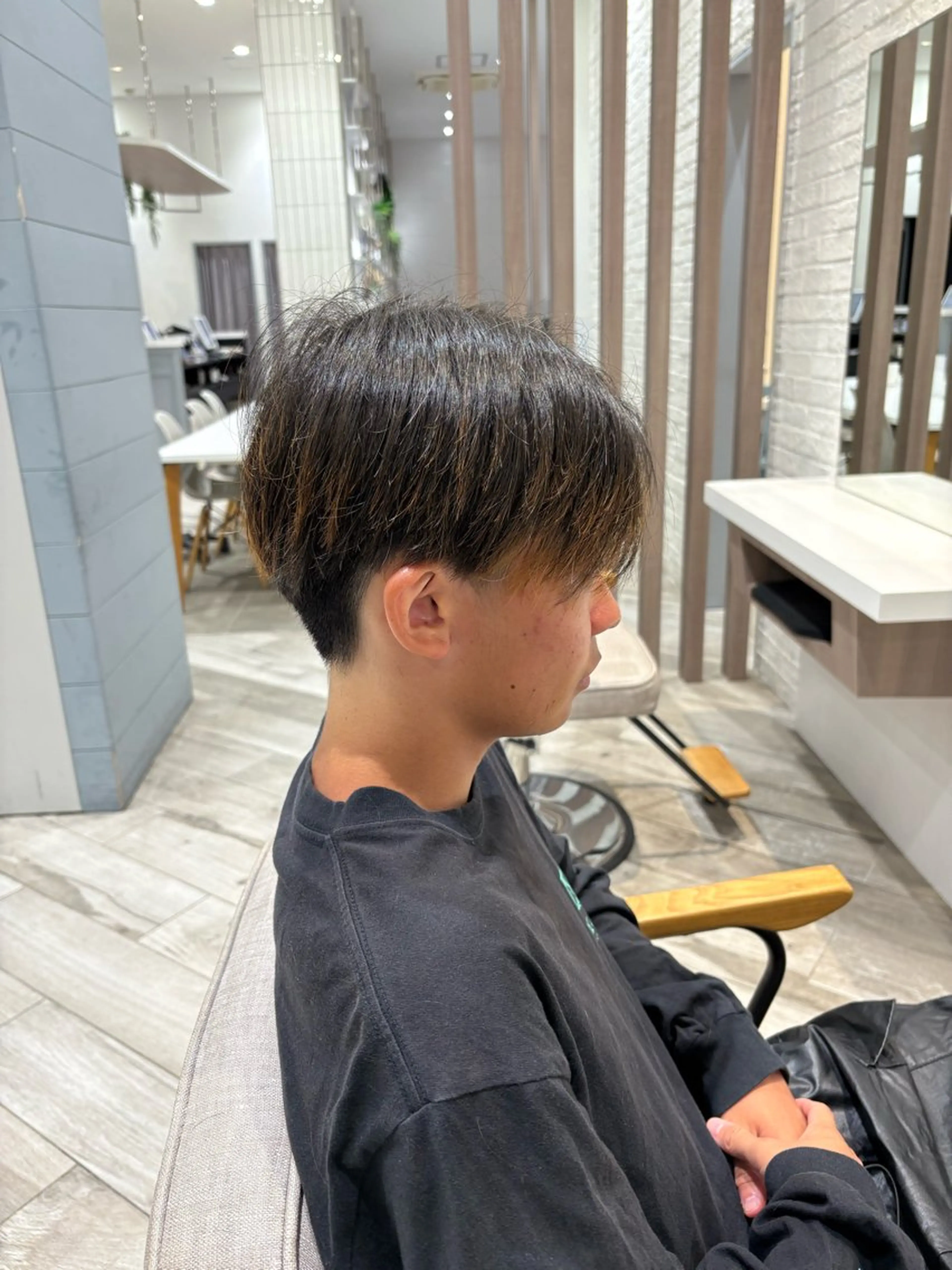 メンズカットの写真