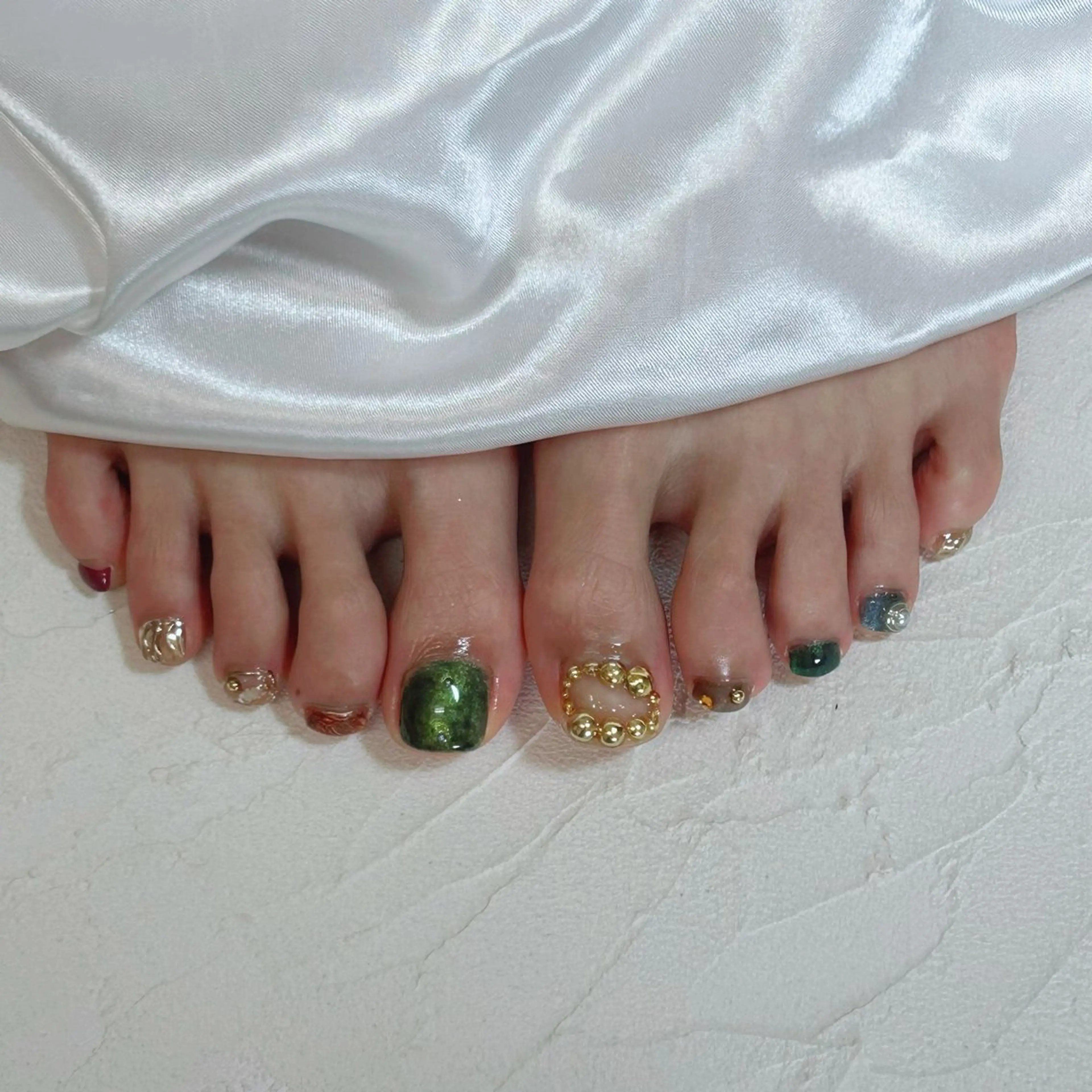 ネイル 持ち込み nico +所属・nico + 鷲野のネイルデザイン