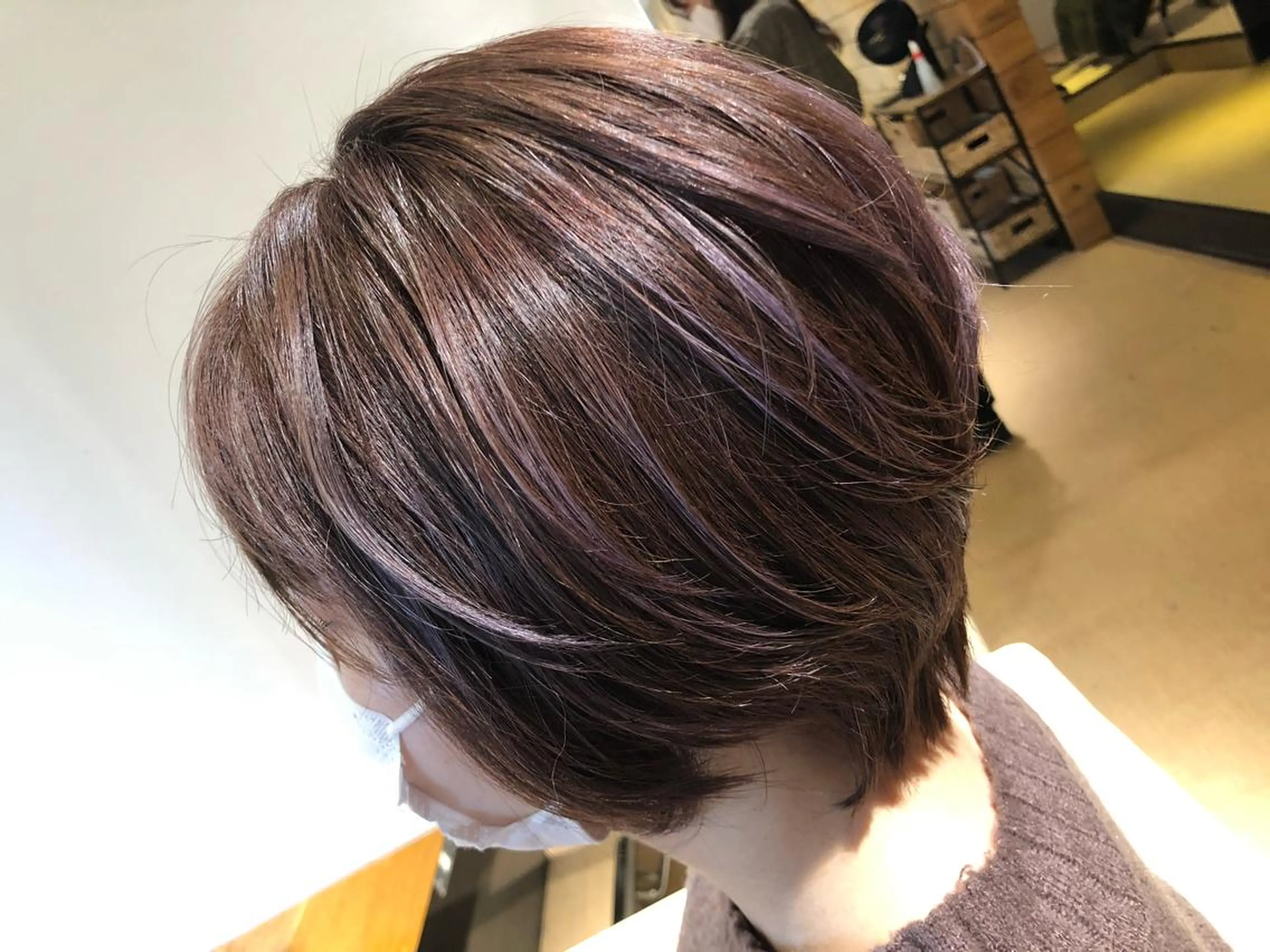 ショート カラー RICHAIR 山﨑 直也のヘアスタイル