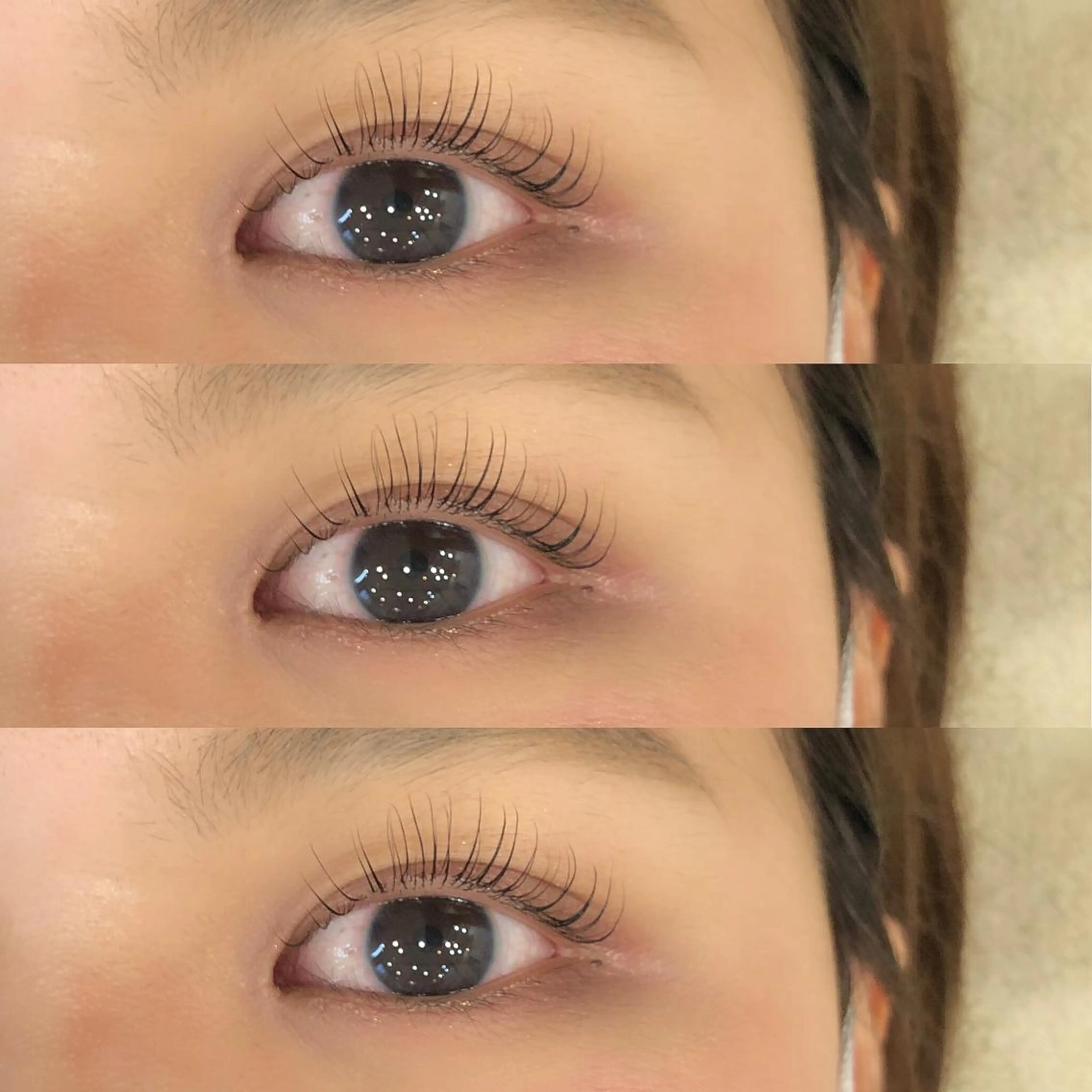 マツエク・マツパ フラットラッシュ パリジェンヌラッシュリフト まつげパーマ 下まつげエクステ 一重×まつ毛パーマ マツパ Riho/博多/ まつげパーマ/LEDのマツエク・マツパデザイン