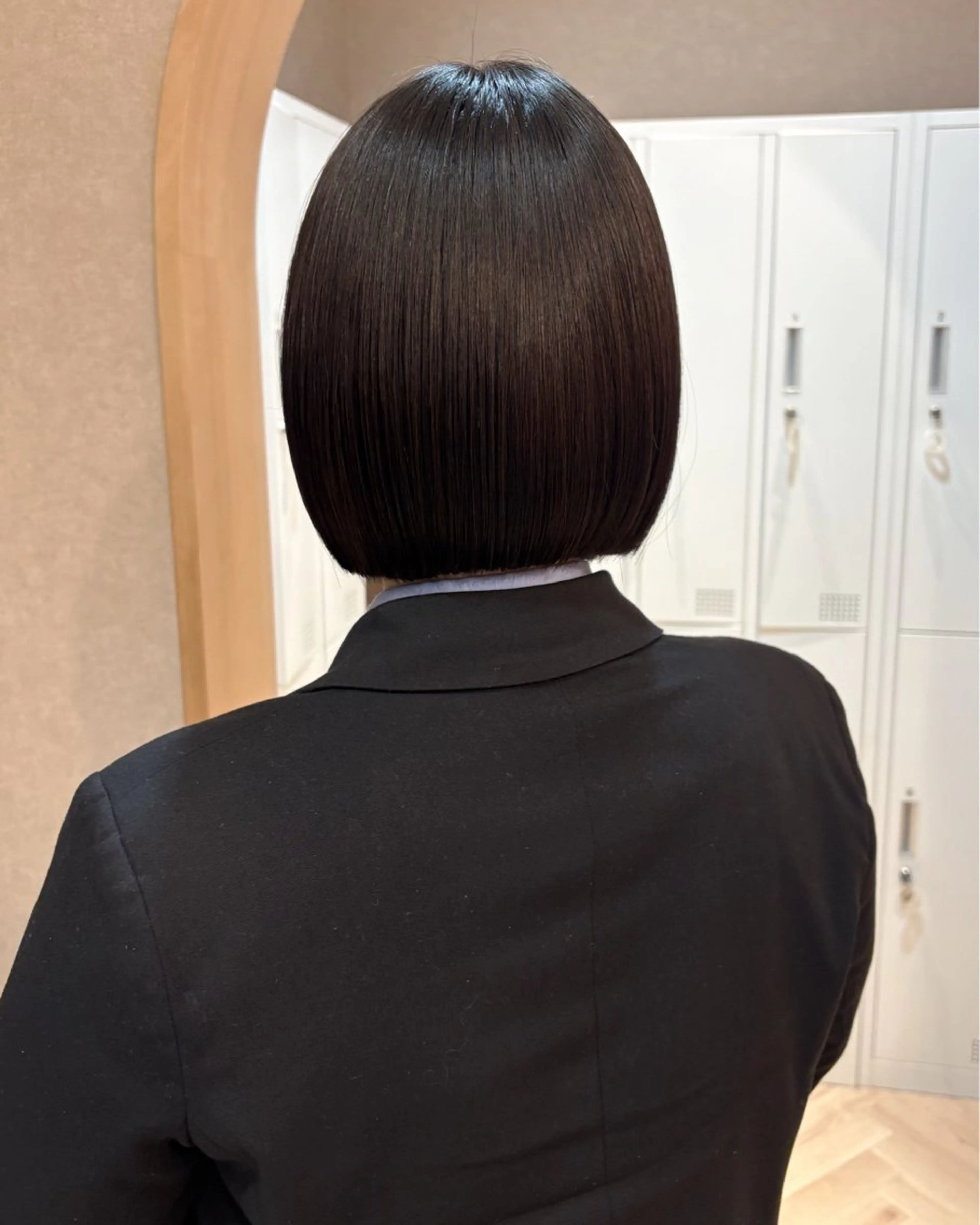 ショート カット ヘアカラー トリートメント 似合わせ/ベージュ /レイヤー/りほ🤍のヘアスタイル