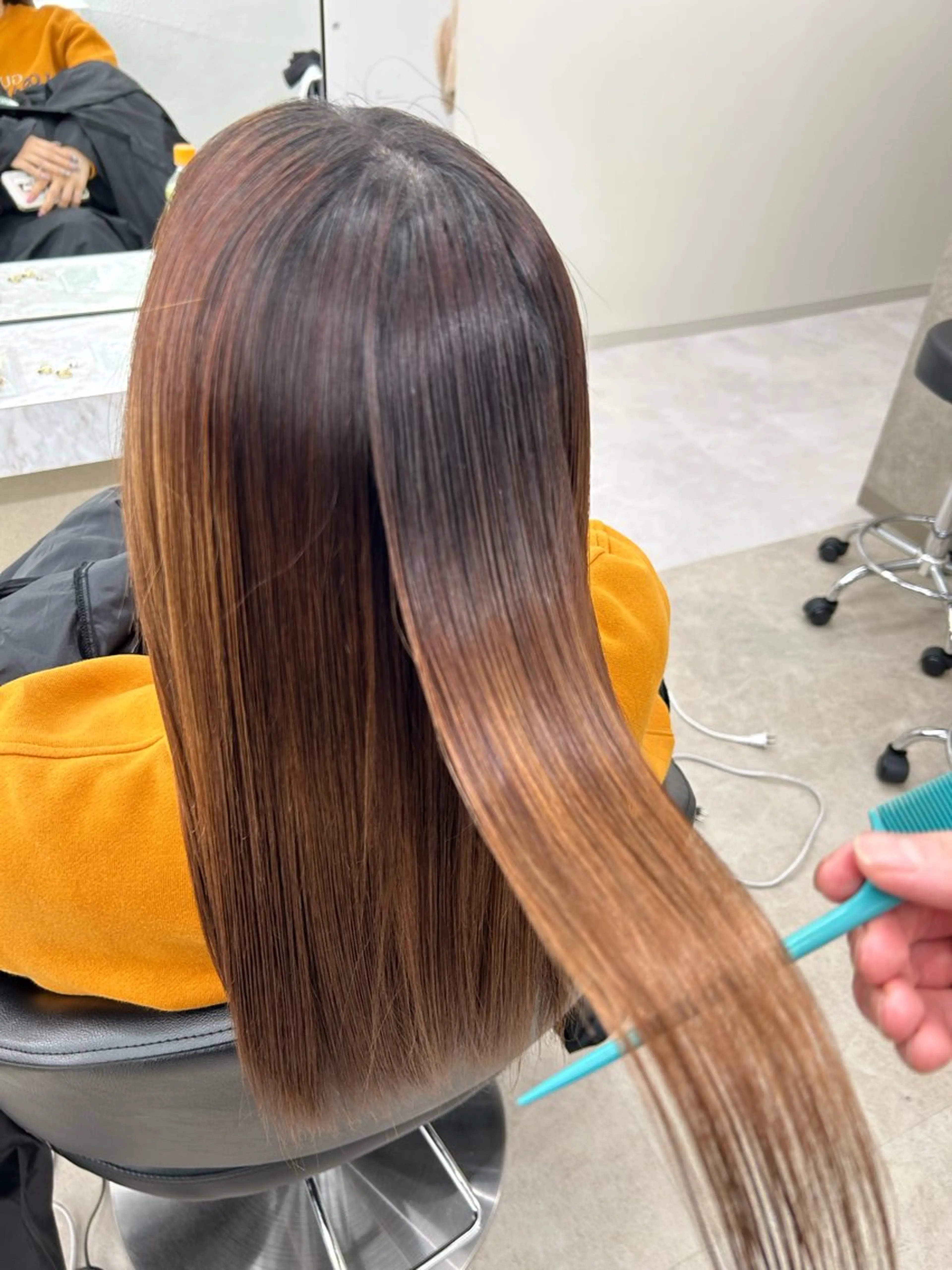 ロング トリートメント 玉川 京のヘアスタイル