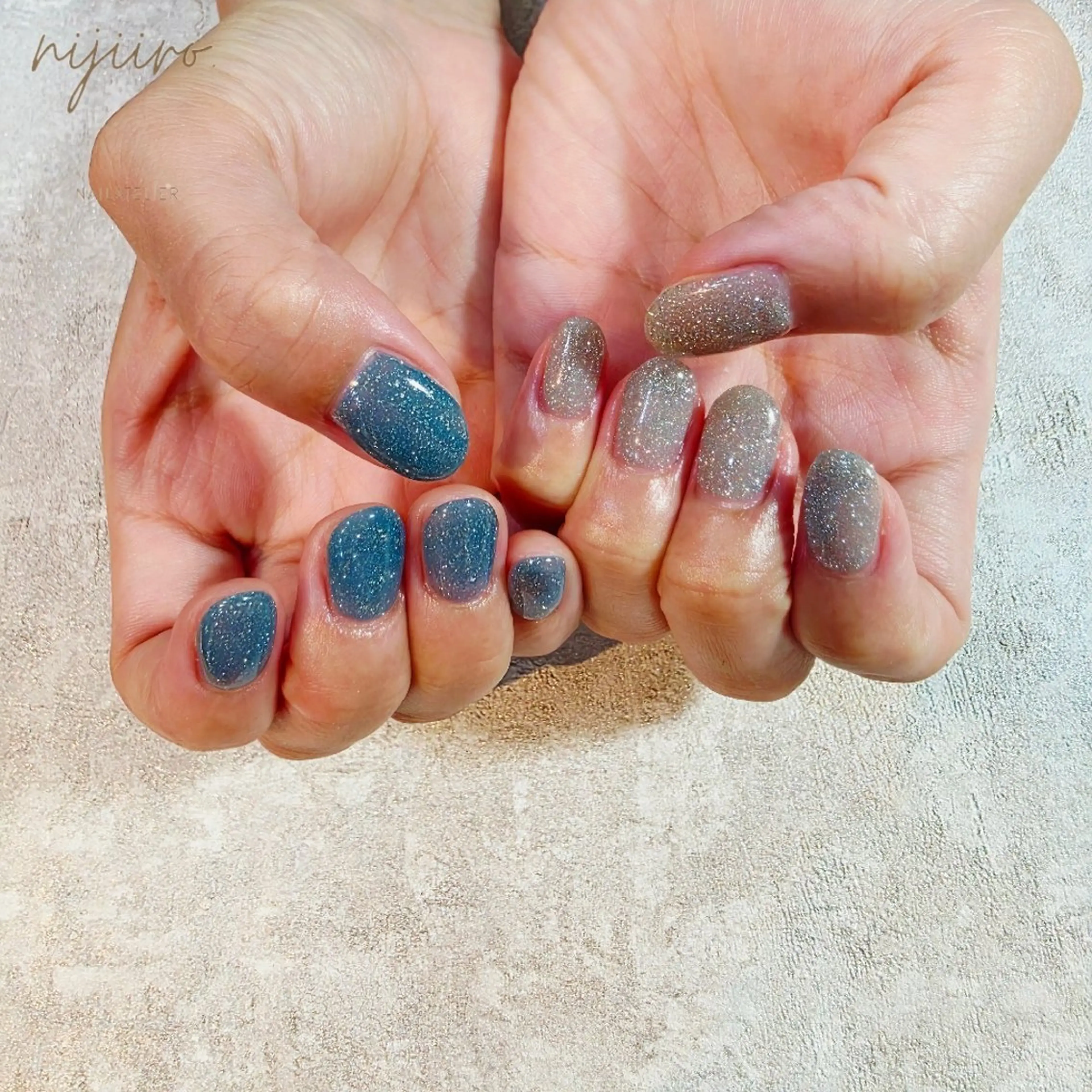 ネイル ハンドネイル nailatelier nijiiro.所属・nijiiro🌈 サトウのネイルデザイン